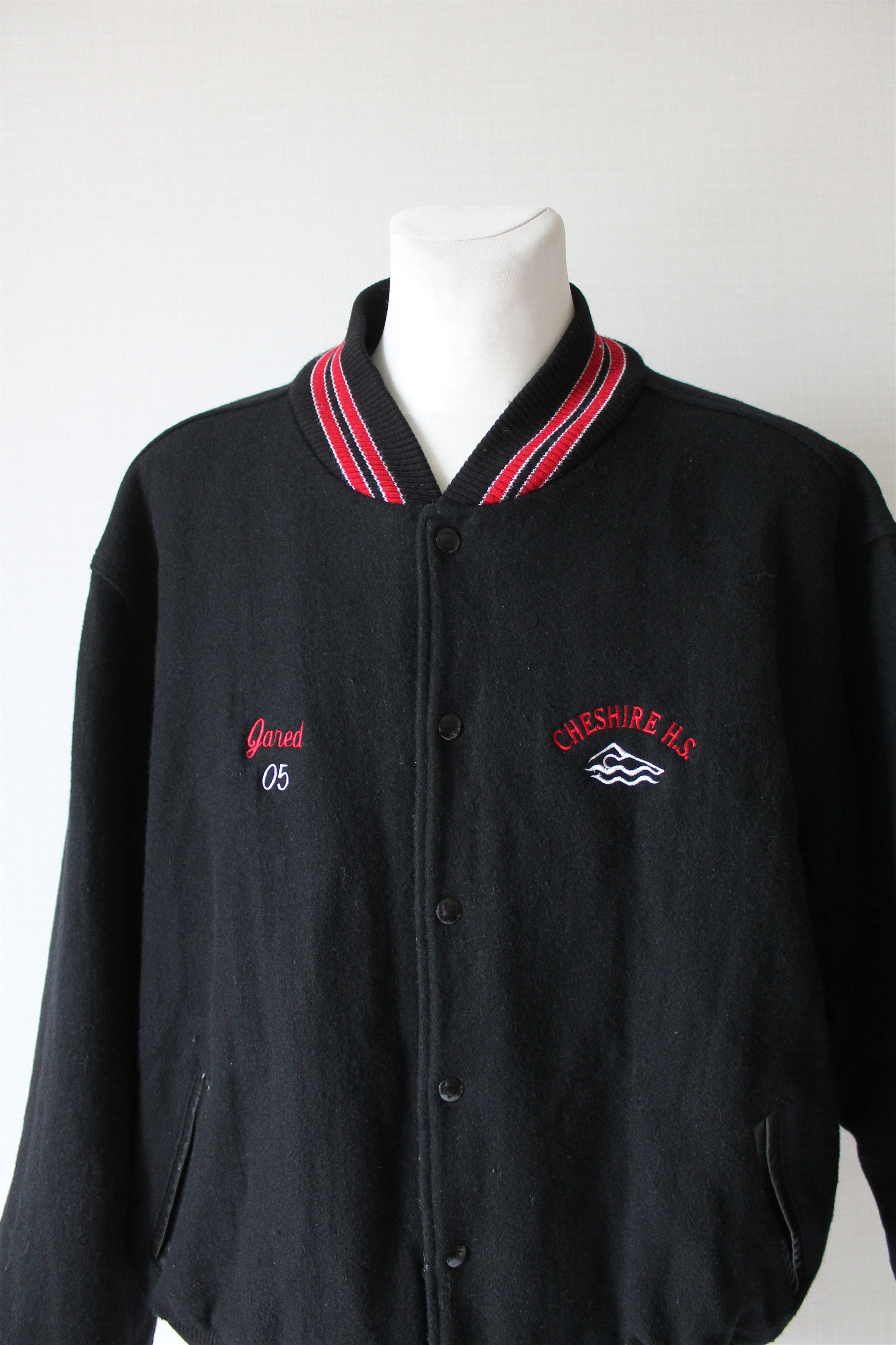 Rennoc 90's Varsity RENNOC Cheshire Jacket Wool Blend Size US XXL / EU 58 / 5 - 4 Thumbnail