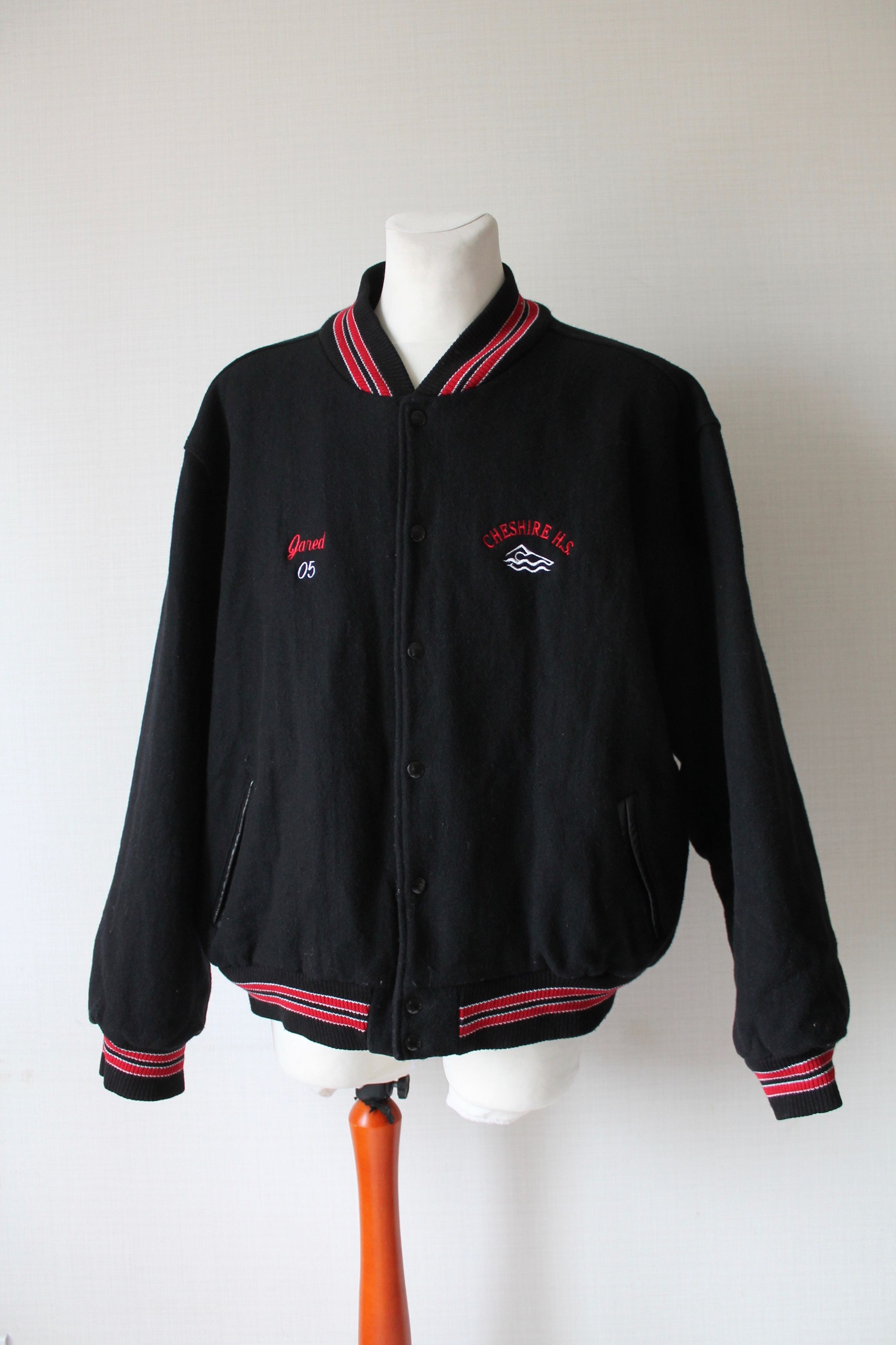 Rennoc 90's Varsity RENNOC Cheshire Jacket Wool Blend Size US XXL / EU 58 / 5 - 2 Thumbnail