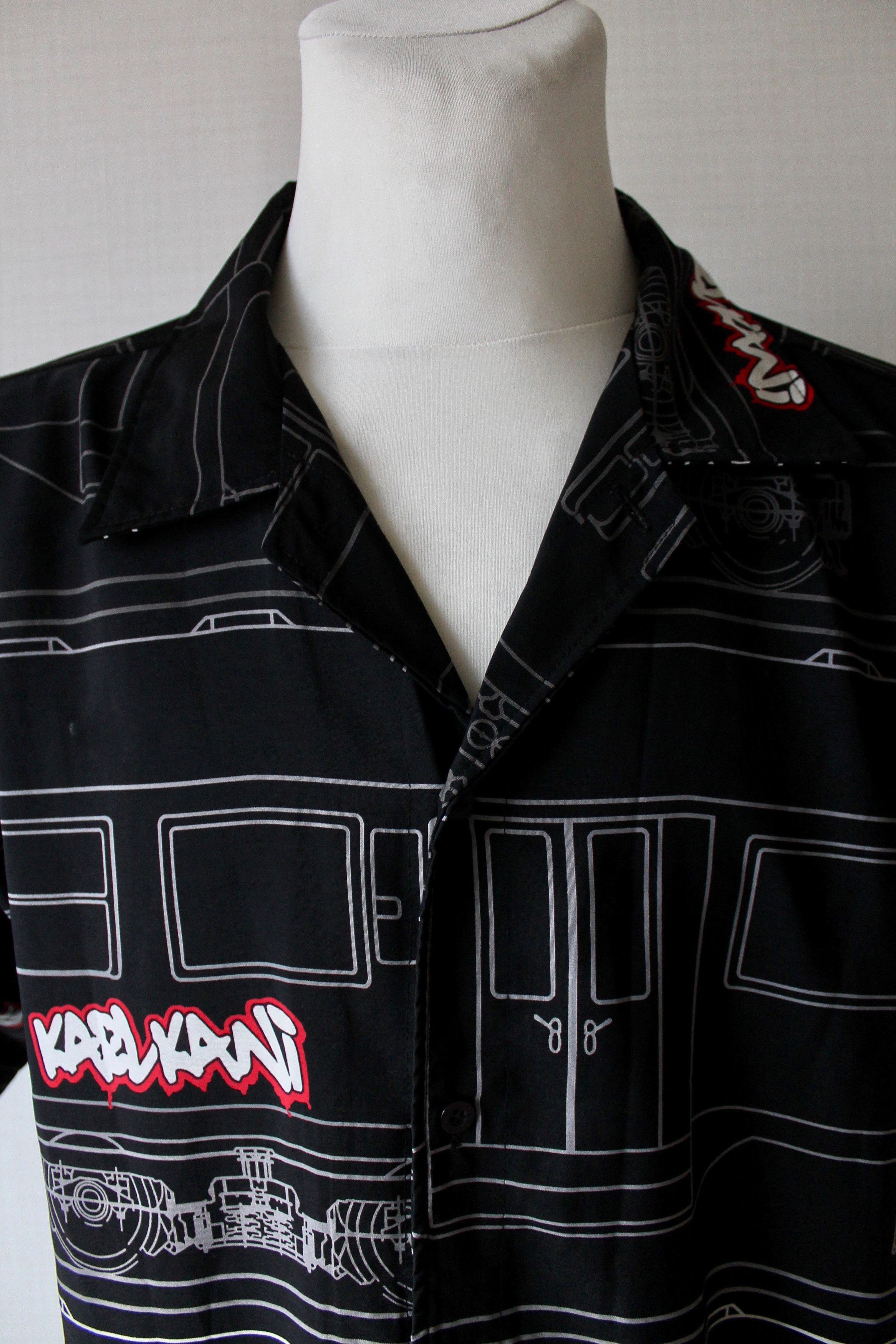Karl Kani × Vintage RARE! KARL KANI Rap Shirt Short Sleeve Size US M / EU 48-50 / 2 - 3 Thumbnail