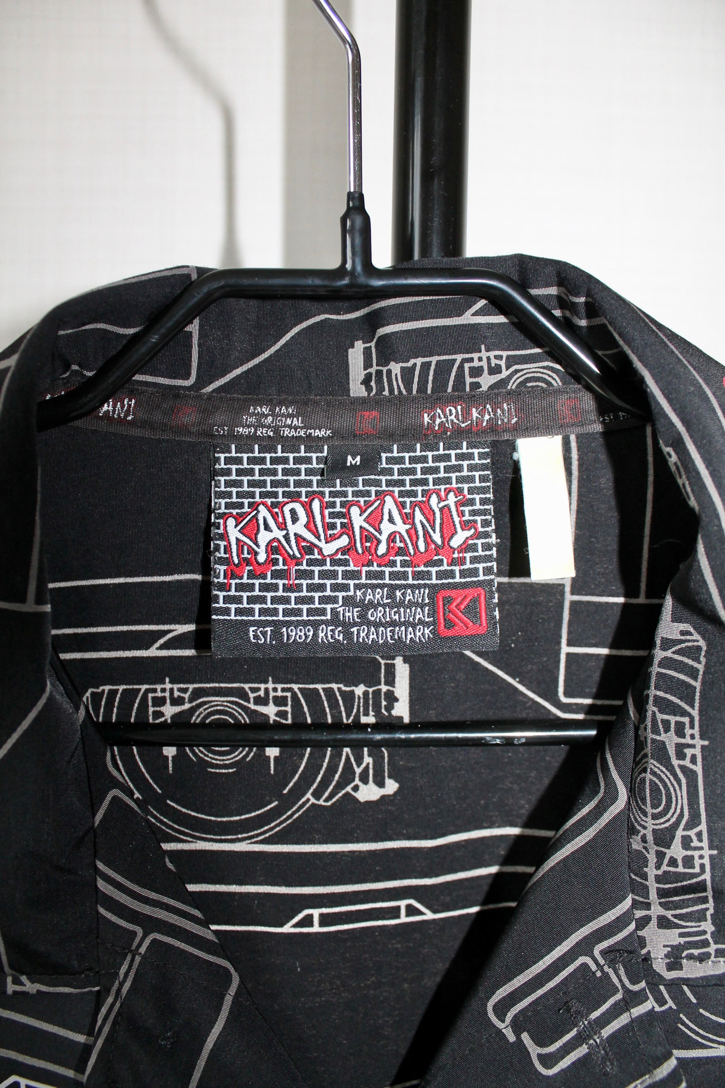 Karl Kani × Vintage RARE! KARL KANI Rap Shirt Short Sleeve Size US M / EU 48-50 / 2 - 5 Thumbnail