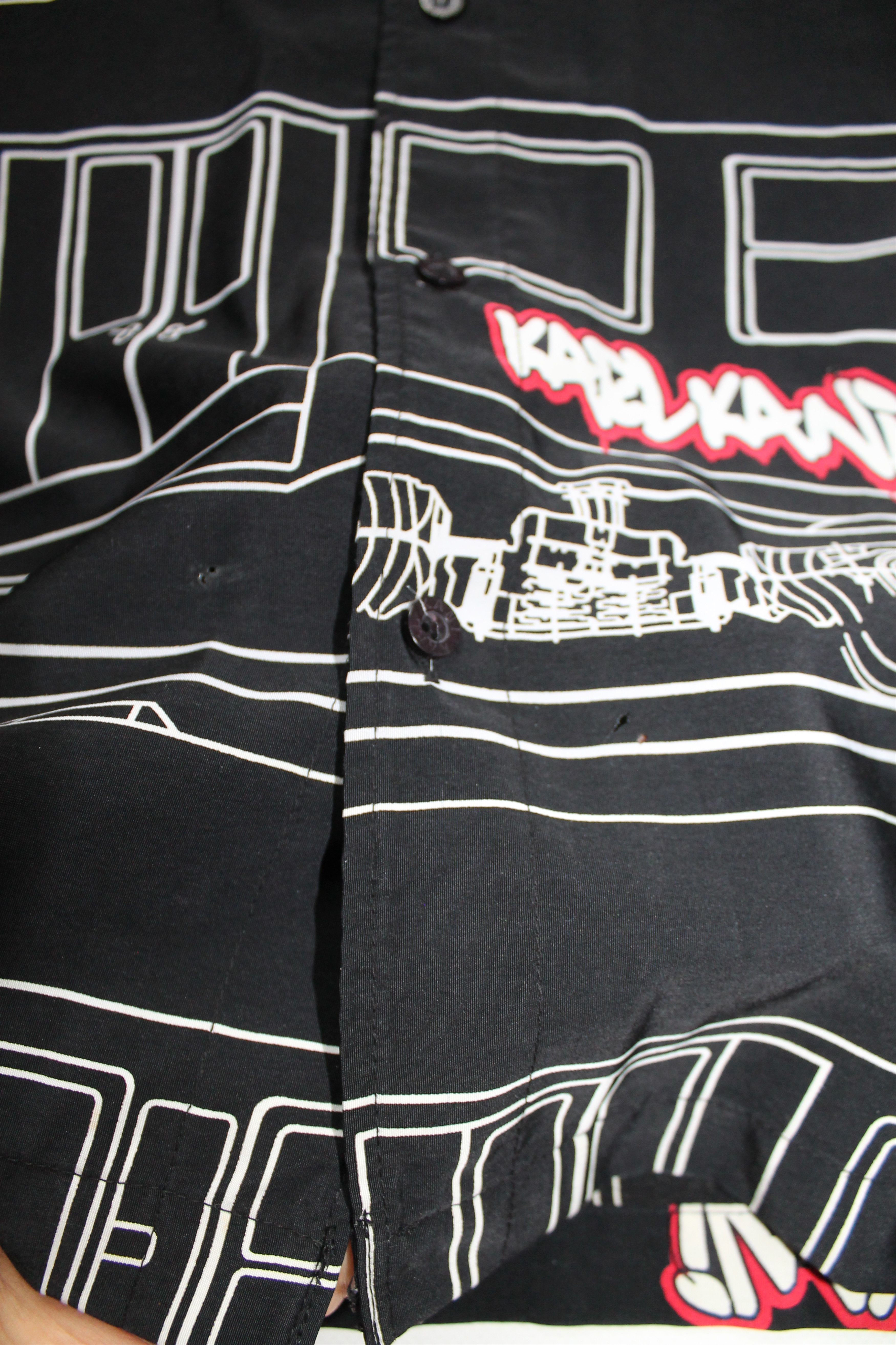 Karl Kani × Vintage RARE! KARL KANI Rap Shirt Short Sleeve Size US M / EU 48-50 / 2 - 12 Thumbnail