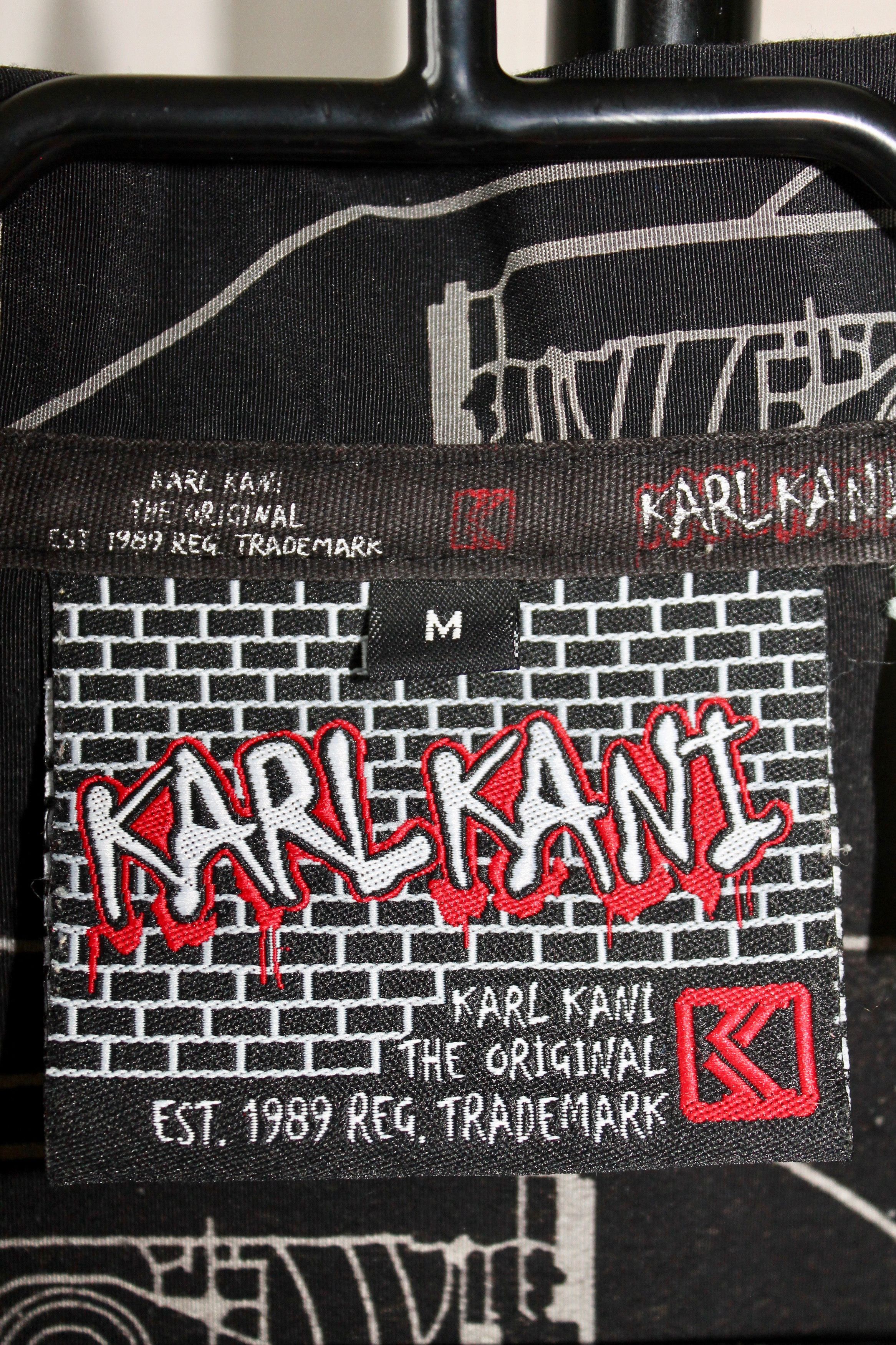 Karl Kani × Vintage RARE! KARL KANI Rap Shirt Short Sleeve Size US M / EU 48-50 / 2 - 6 Thumbnail