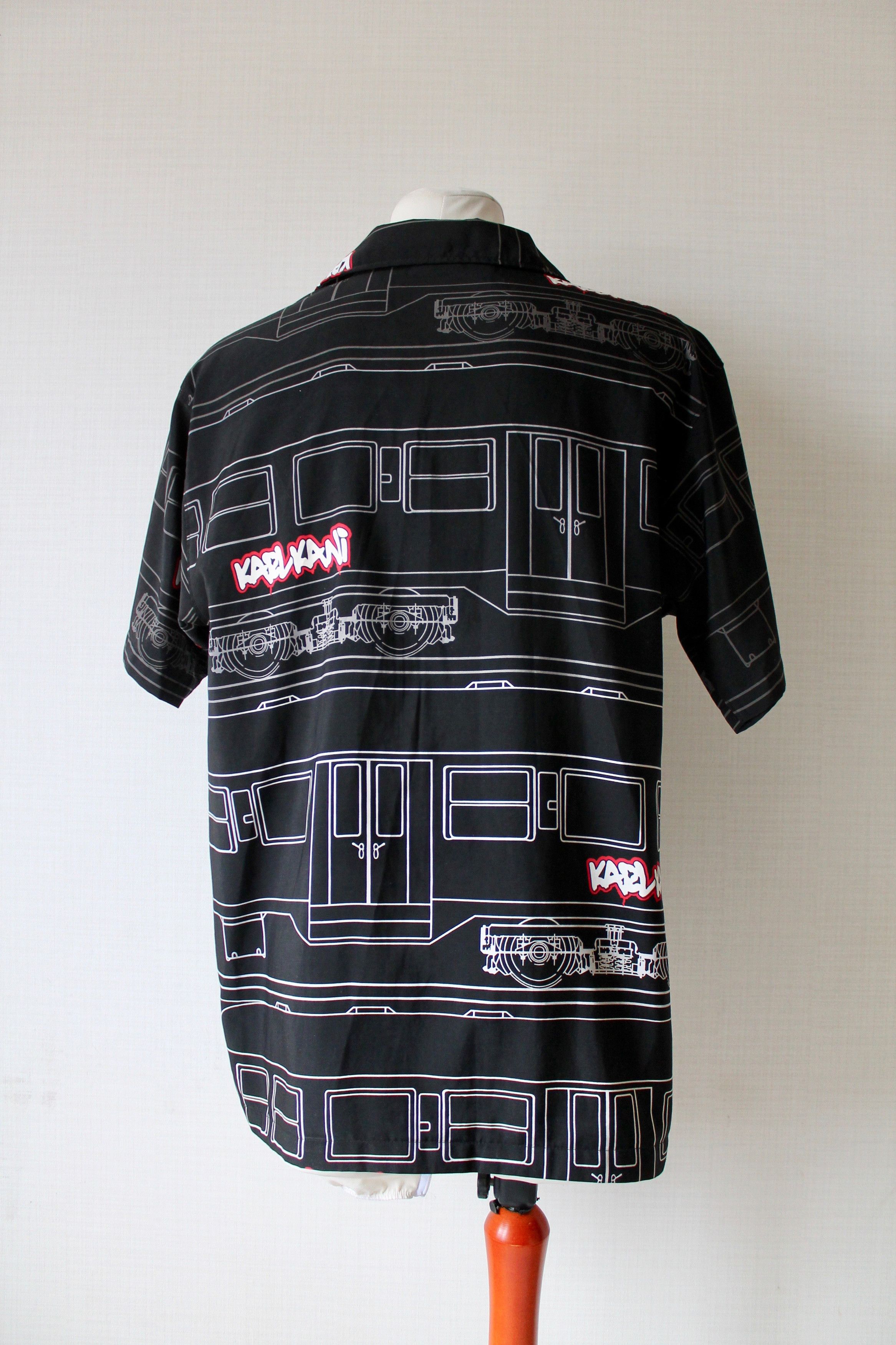 Karl Kani × Vintage RARE! KARL KANI Rap Shirt Short Sleeve Size US M / EU 48-50 / 2 - 4 Thumbnail