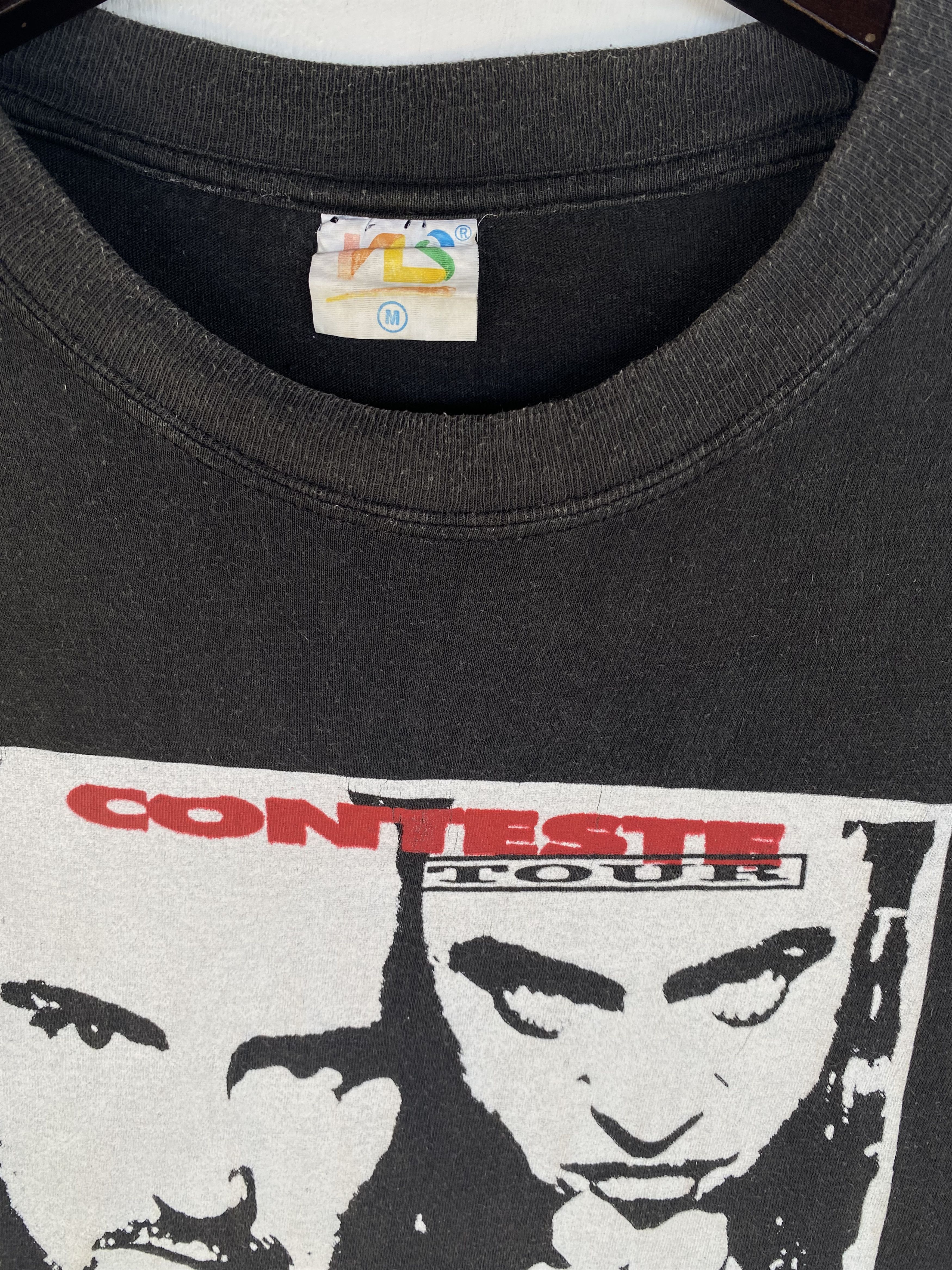 Band Tees VINTAGE 90s No Man’s Land conteste tour 1995 shirt Size US M / EU 48-50 / 2 - 4 Thumbnail