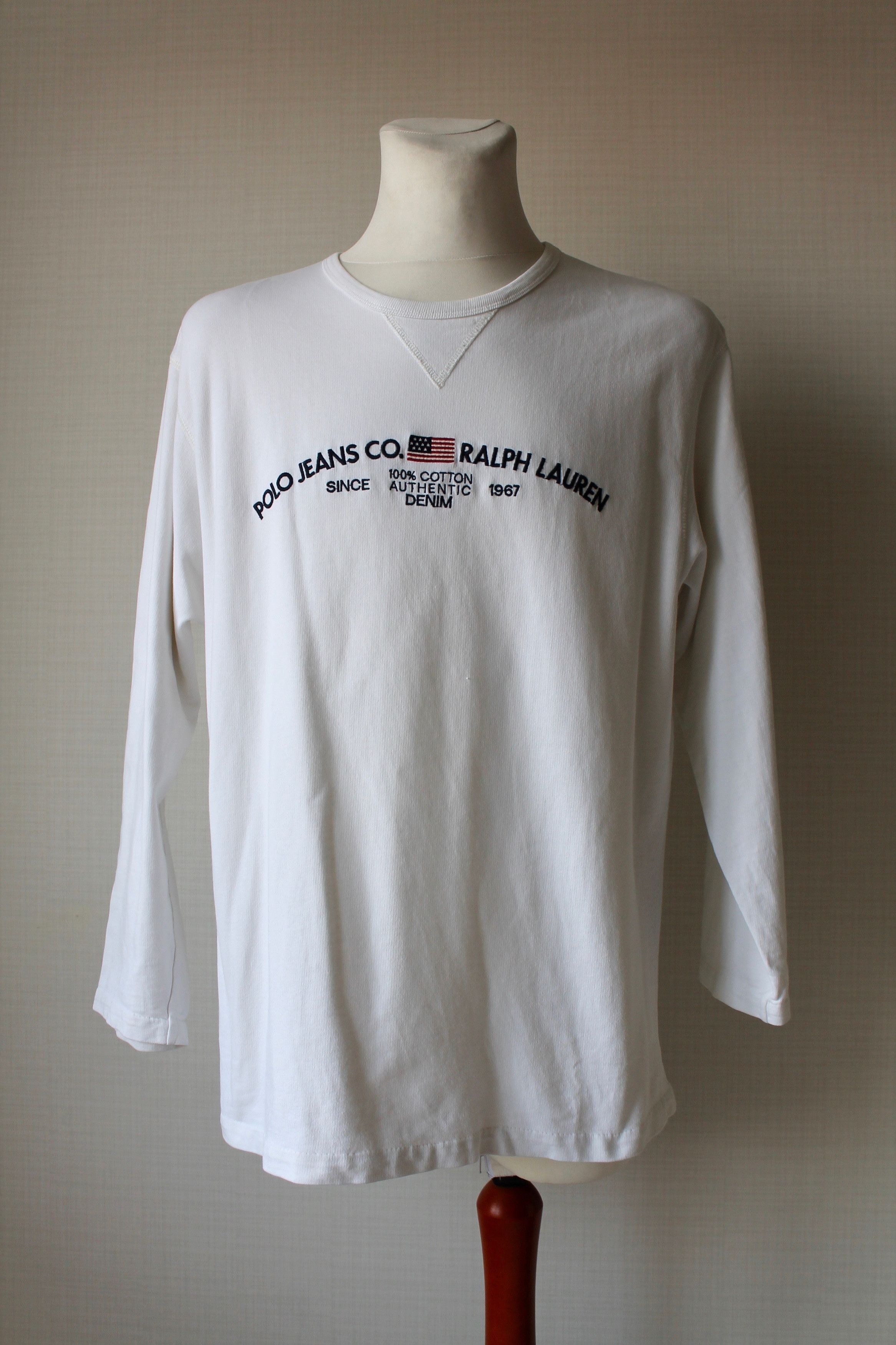 Polo Ralph Lauren POLO JEANS ralph Lauren long sleeve shirt Sweatshirt Size US M / EU 48-50 / 2 - 1 Thumbnail