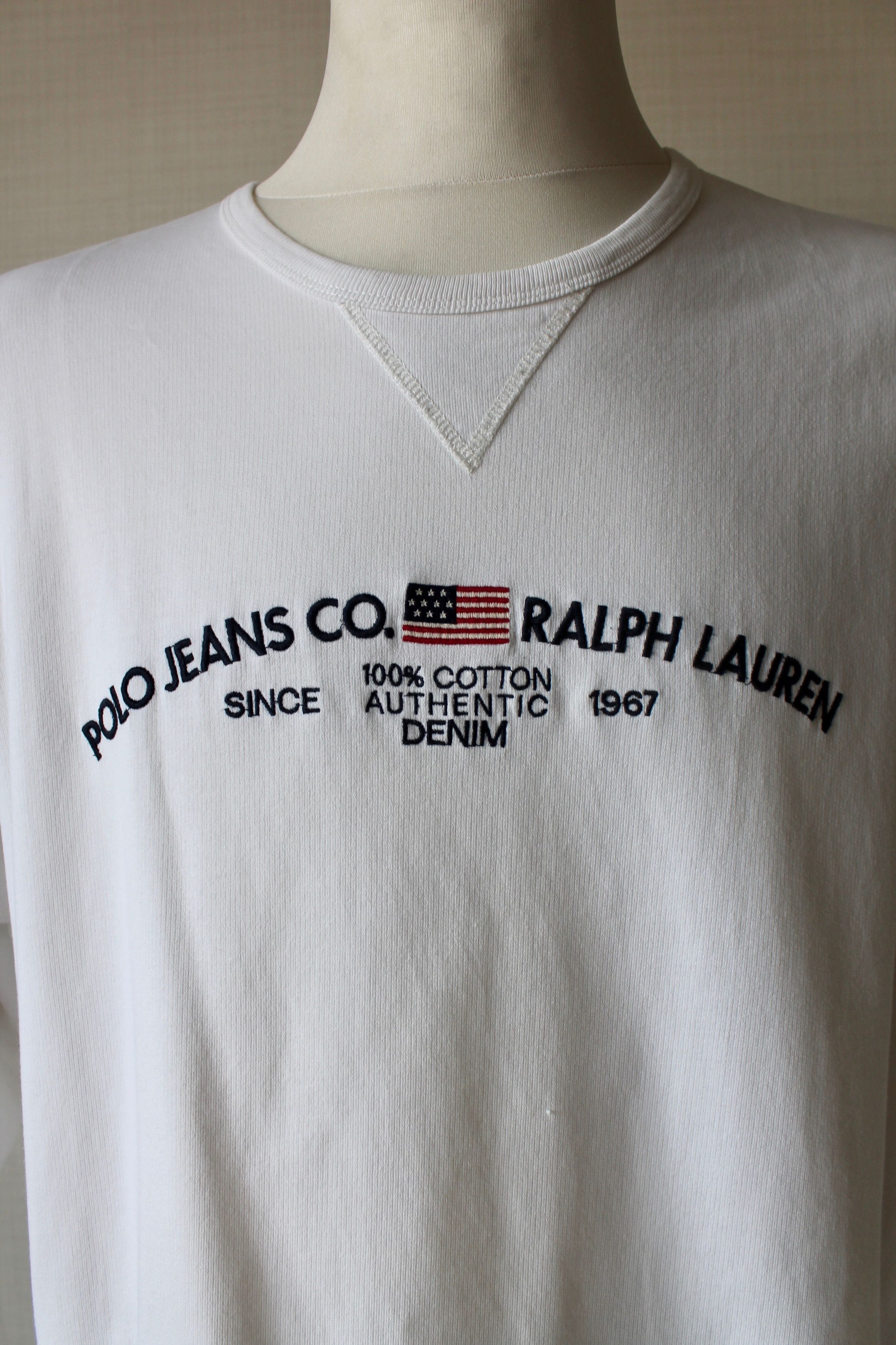 Polo Ralph Lauren POLO JEANS ralph Lauren long sleeve shirt Sweatshirt Size US M / EU 48-50 / 2 - 3 Thumbnail