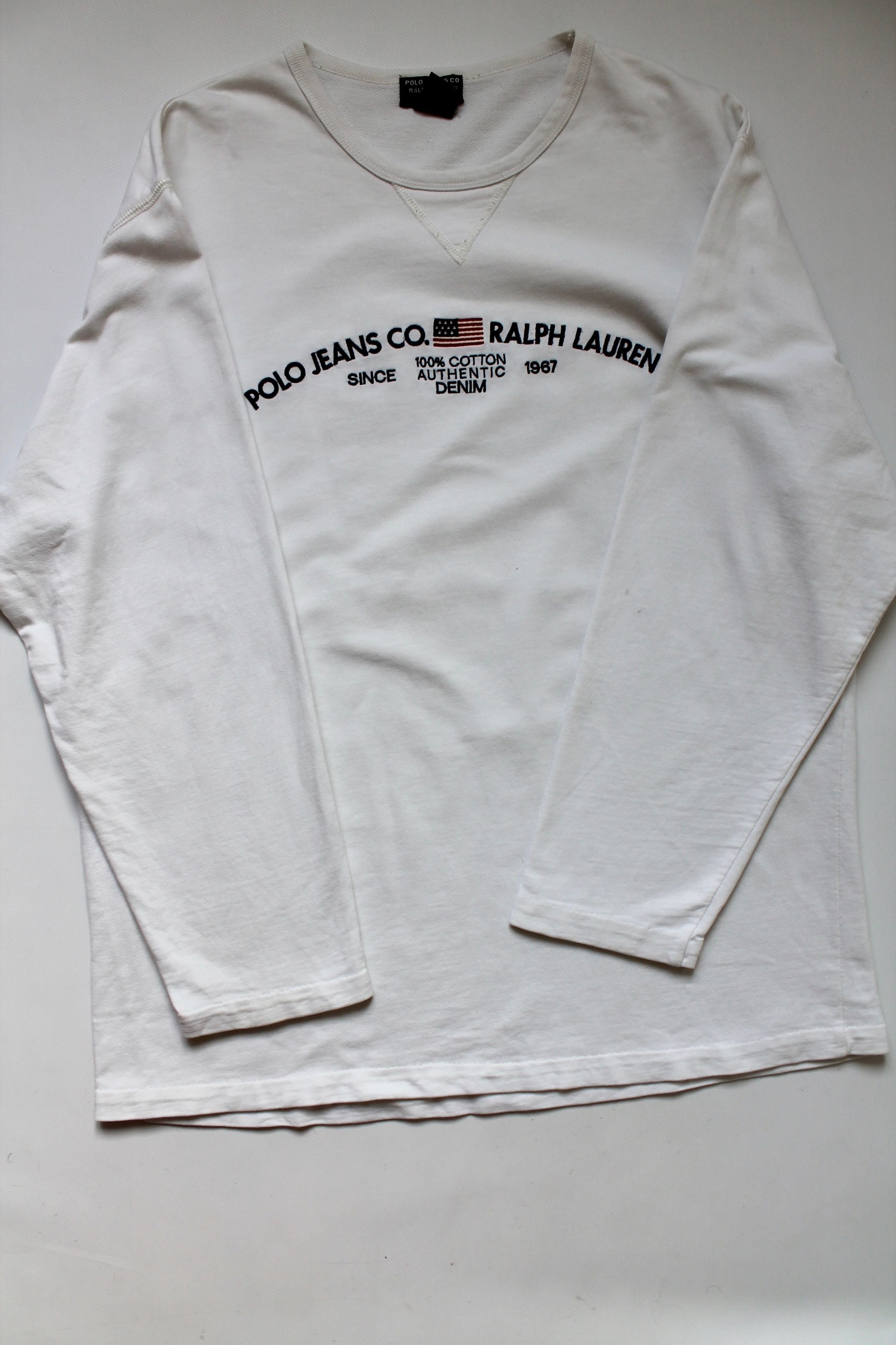 Polo Ralph Lauren POLO JEANS ralph Lauren long sleeve shirt Sweatshirt Size US M / EU 48-50 / 2 - 9 Thumbnail