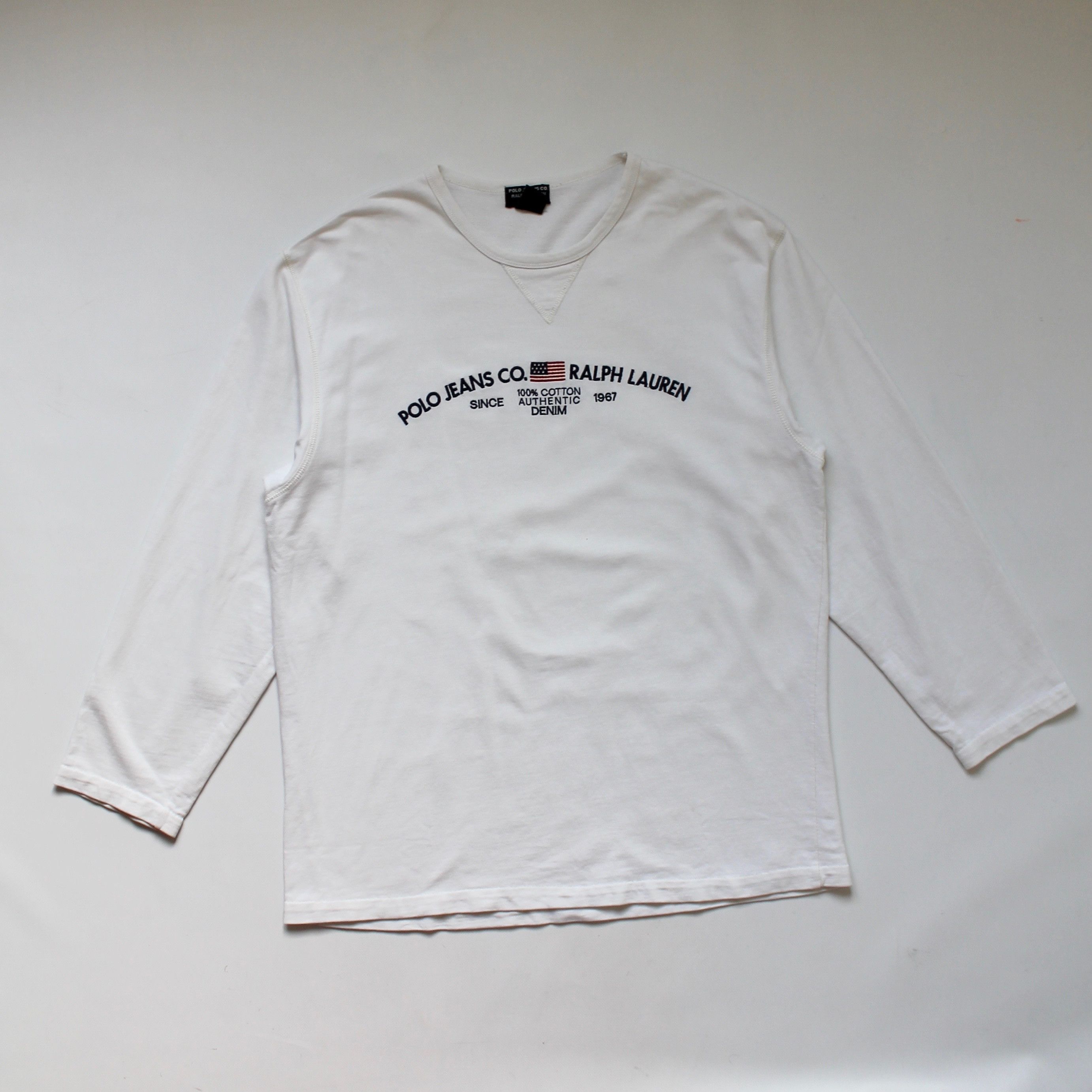 Polo Ralph Lauren POLO JEANS ralph Lauren long sleeve shirt Sweatshirt Size US M / EU 48-50 / 2 - 2 Thumbnail