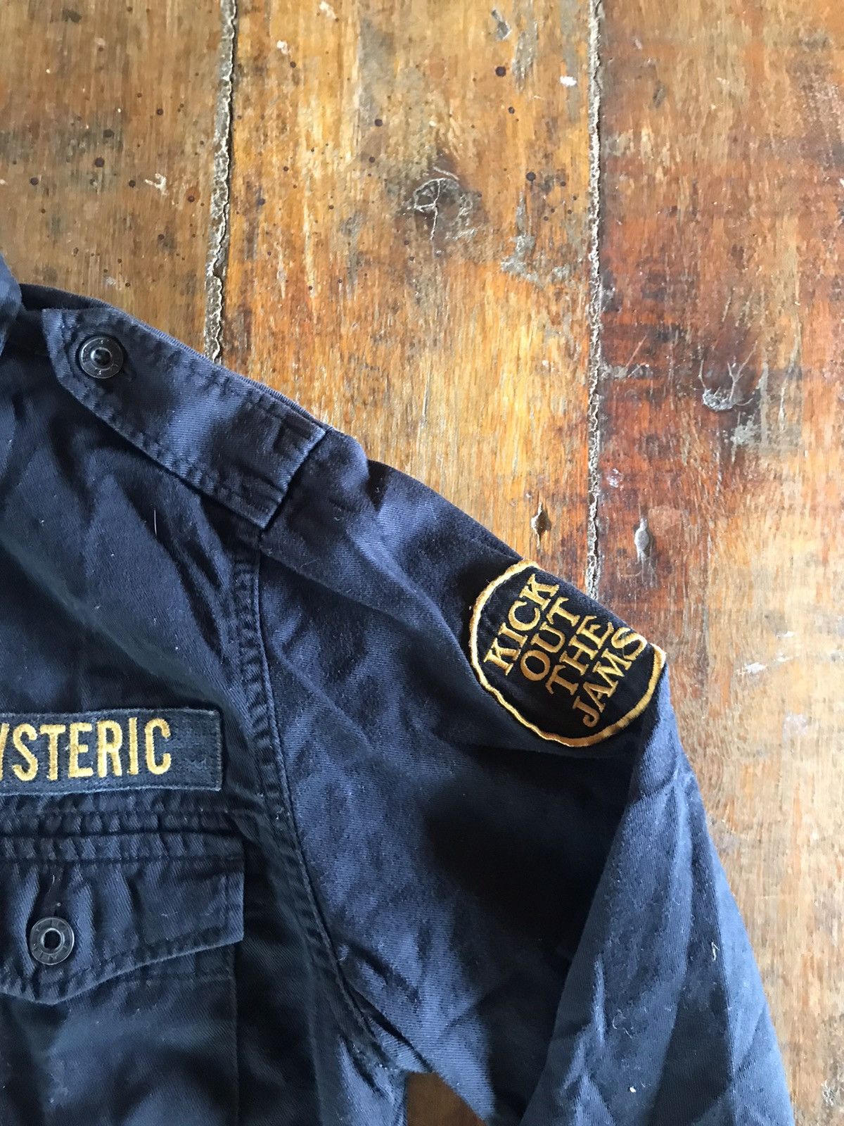 Hysteric Glamour Hysteric glamour “Bored” military shirt Size US L / EU 52-54 / 3 - 4 Thumbnail