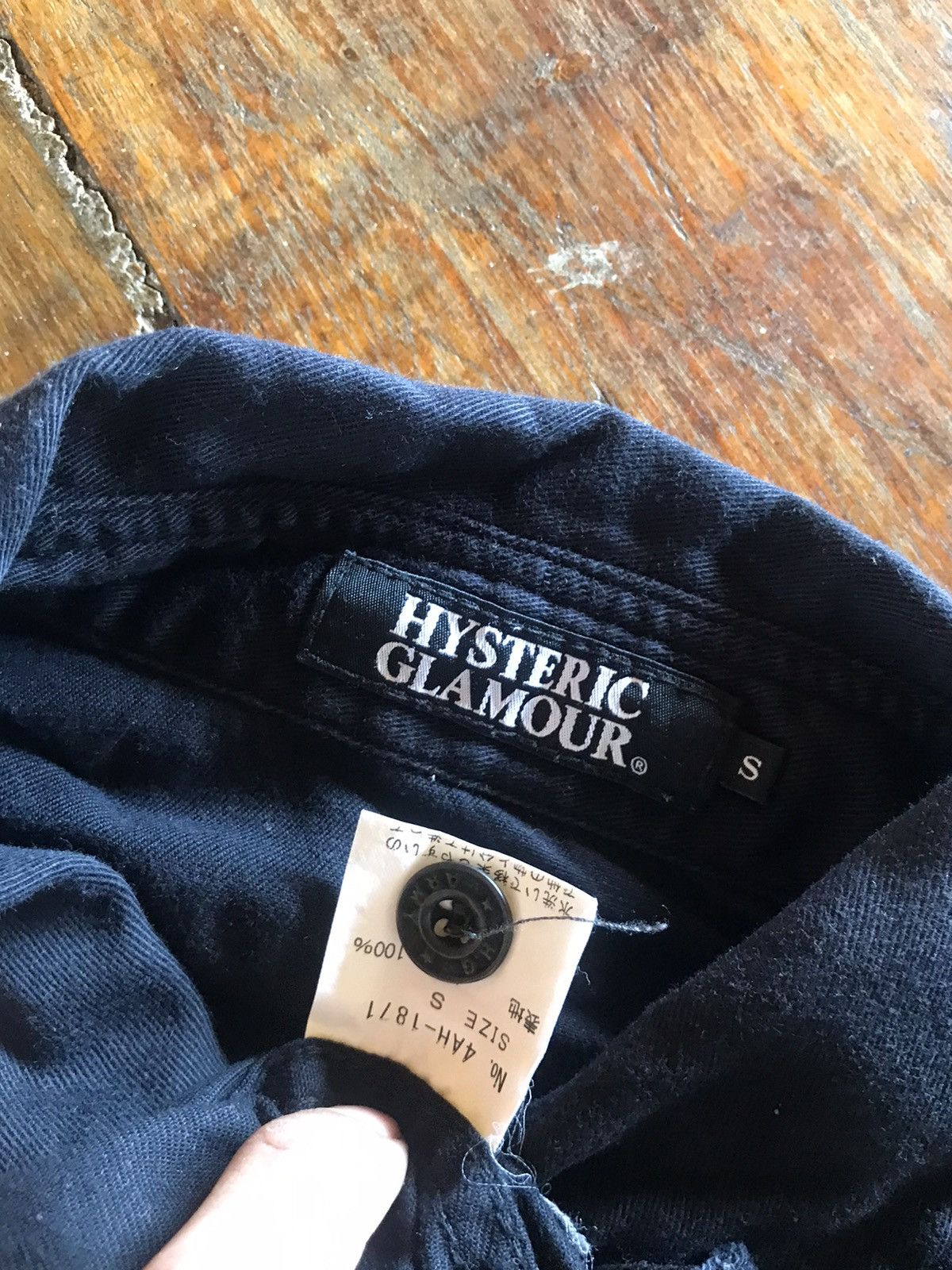 Hysteric Glamour Hysteric glamour “Bored” military shirt Size US L / EU 52-54 / 3 - 7 Thumbnail
