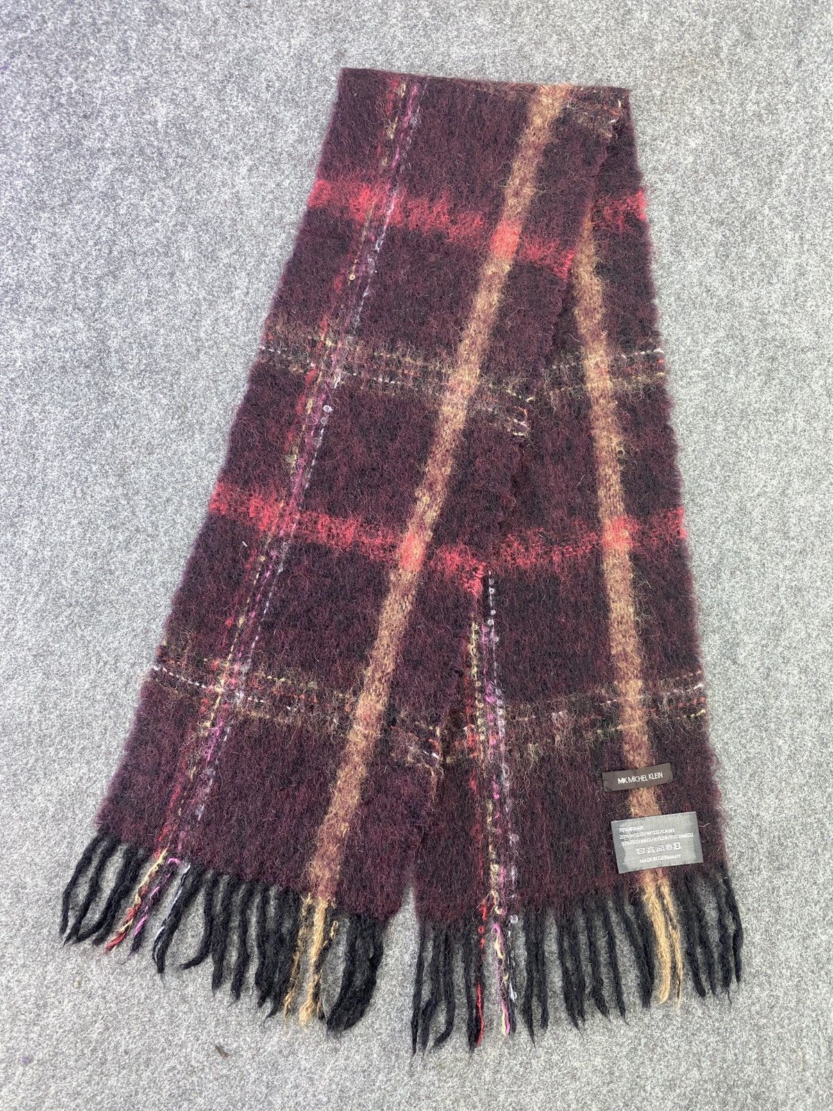 Michel Klein MK MICHEL KLEIN Mohair Scarf/Muffler/Neckwear -T143 Size ONE SIZE - 4 Thumbnail