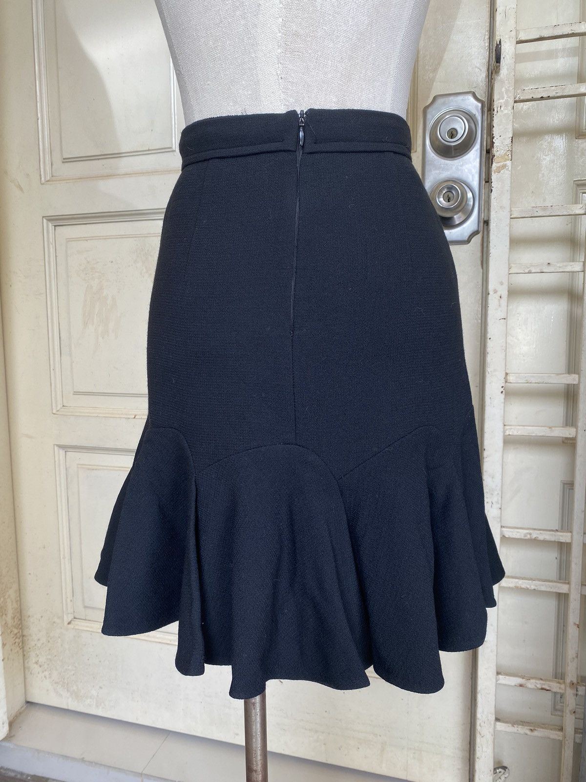 Carven × Vintage vintage black skirt Size 25" / US 0 / IT 36 - 3 Thumbnail