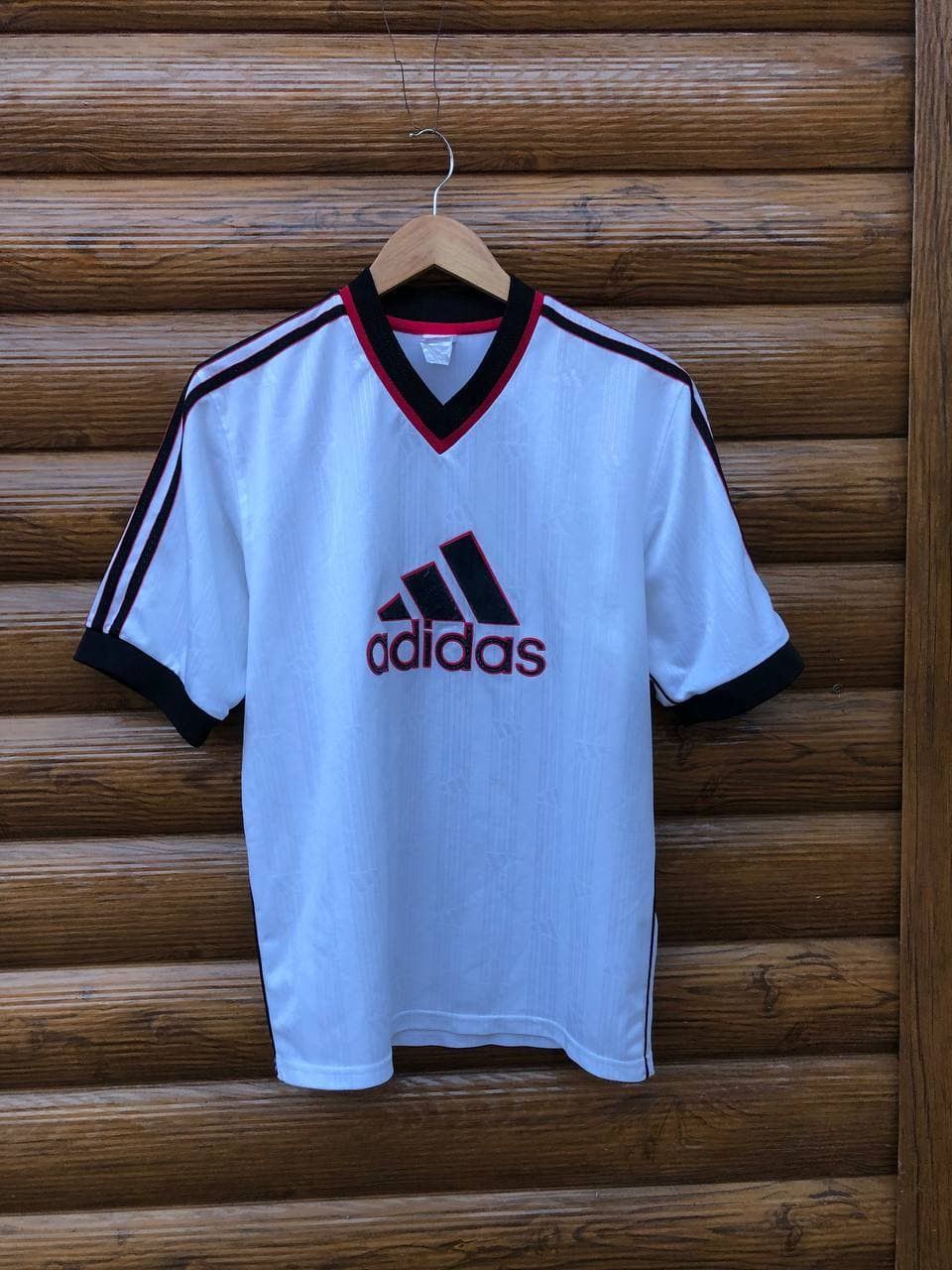 Vintage Adidas Vintage Tee Shirt Logo Size US M / EU 48-50 / 2 - 1 Thumbnail