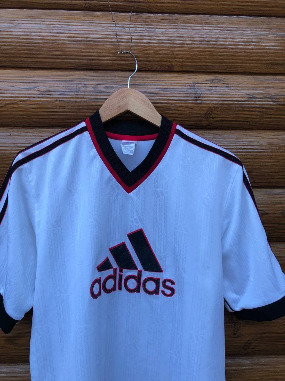 Vintage Adidas Vintage Tee Shirt Logo Size US M / EU 48-50 / 2 - 2 Thumbnail