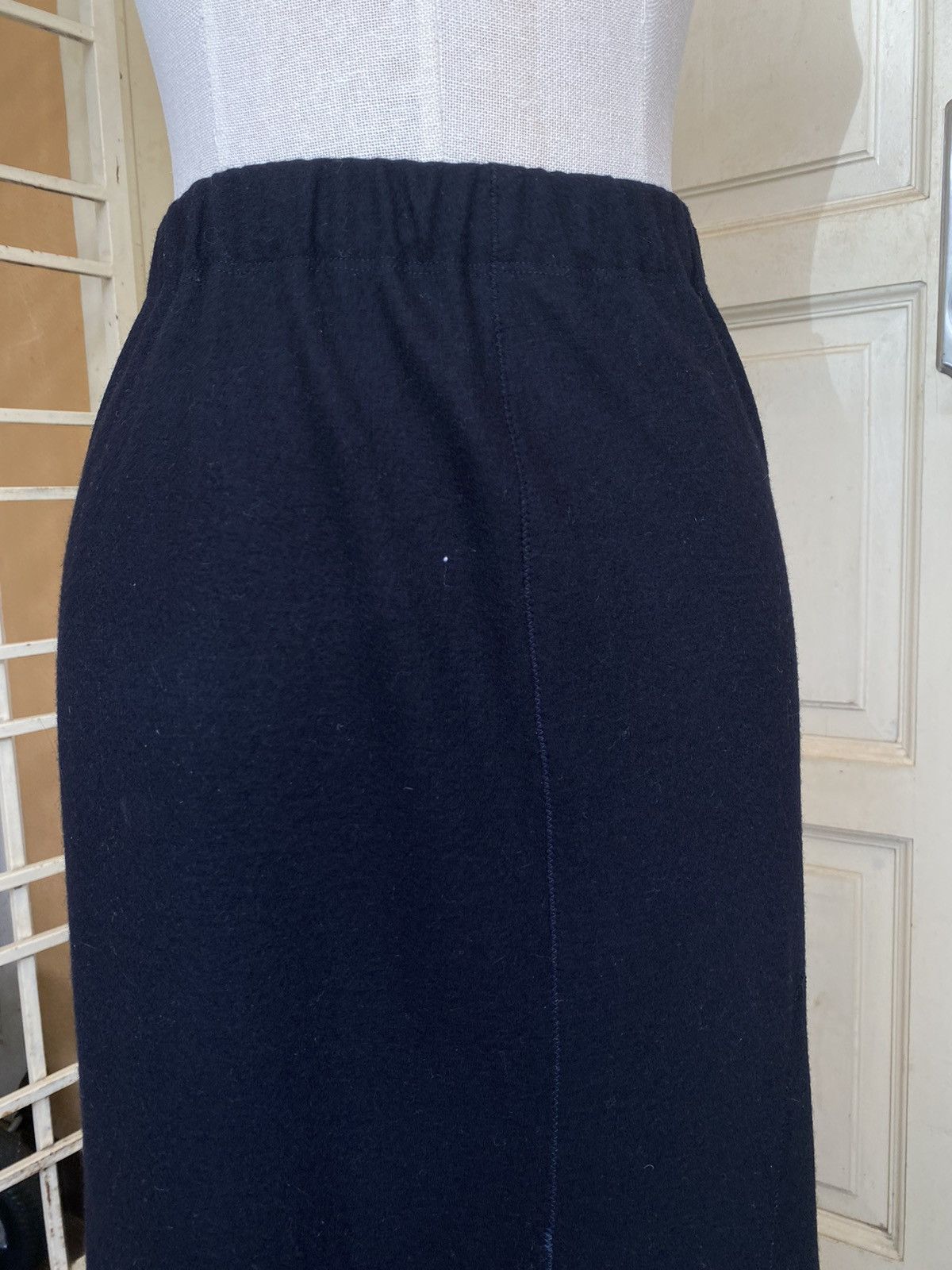 Japanese Brand jurgen lehl wool mixi skirt Size 28" / US 6 / IT 42 - 3 Thumbnail