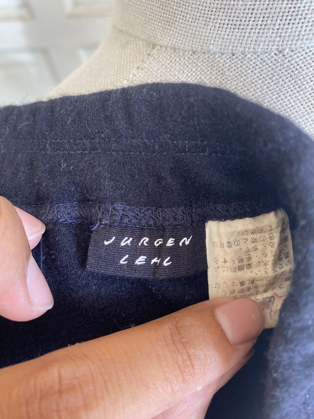 Japanese Brand jurgen lehl wool mixi skirt Size 28" / US 6 / IT 42 - 11 Thumbnail