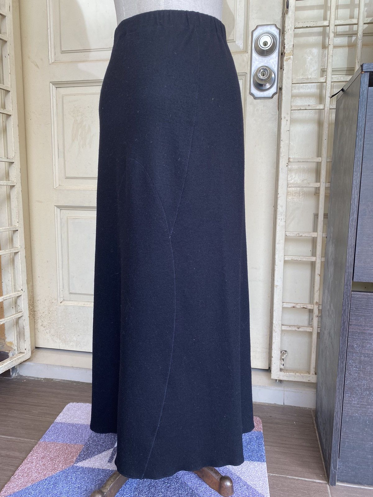Japanese Brand jurgen lehl wool mixi skirt Size 28" / US 6 / IT 42 - 5 Thumbnail