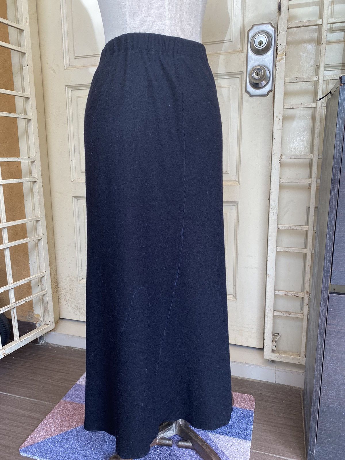 Japanese Brand jurgen lehl wool mixi skirt Size 28" / US 6 / IT 42 - 2 Thumbnail