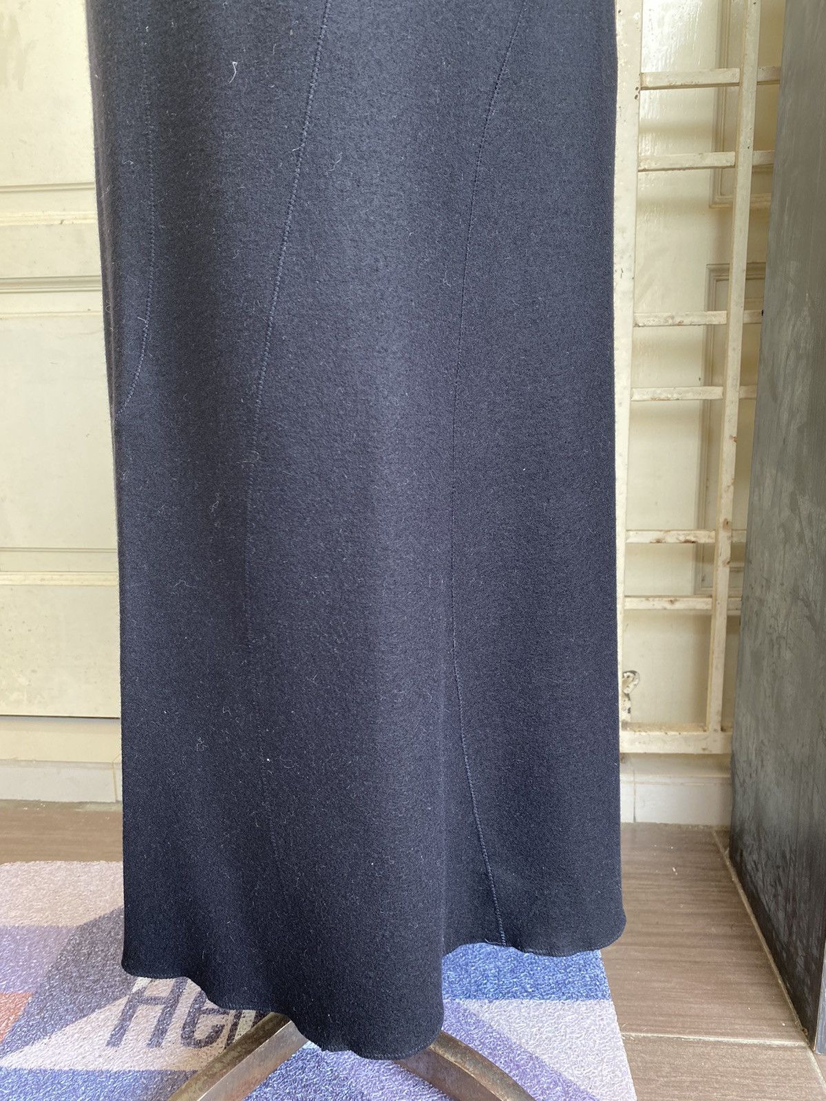 Japanese Brand jurgen lehl wool mixi skirt Size 28" / US 6 / IT 42 - 10 Thumbnail