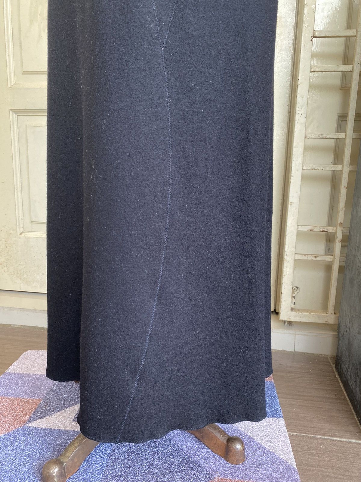 Japanese Brand jurgen lehl wool mixi skirt Size 28" / US 6 / IT 42 - 7 Thumbnail