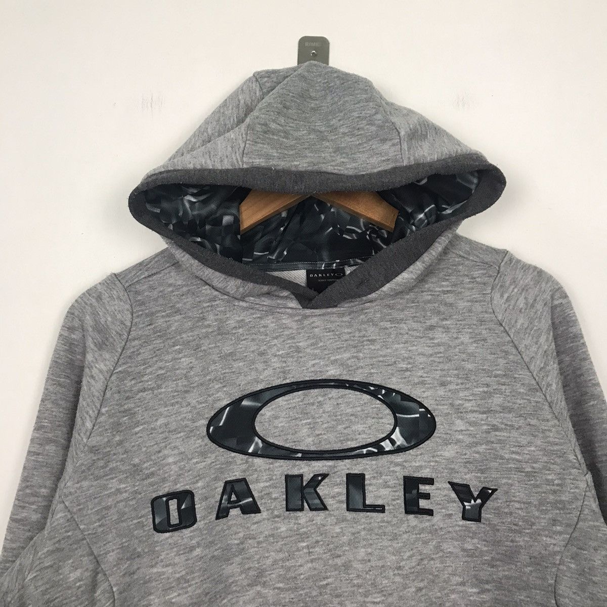 Oakley × Vintage RARE💥Y2K Oakley embroidery Hoodies sweatshirt Size US L / EU 52-54 / 3 - 2 Thumbnail