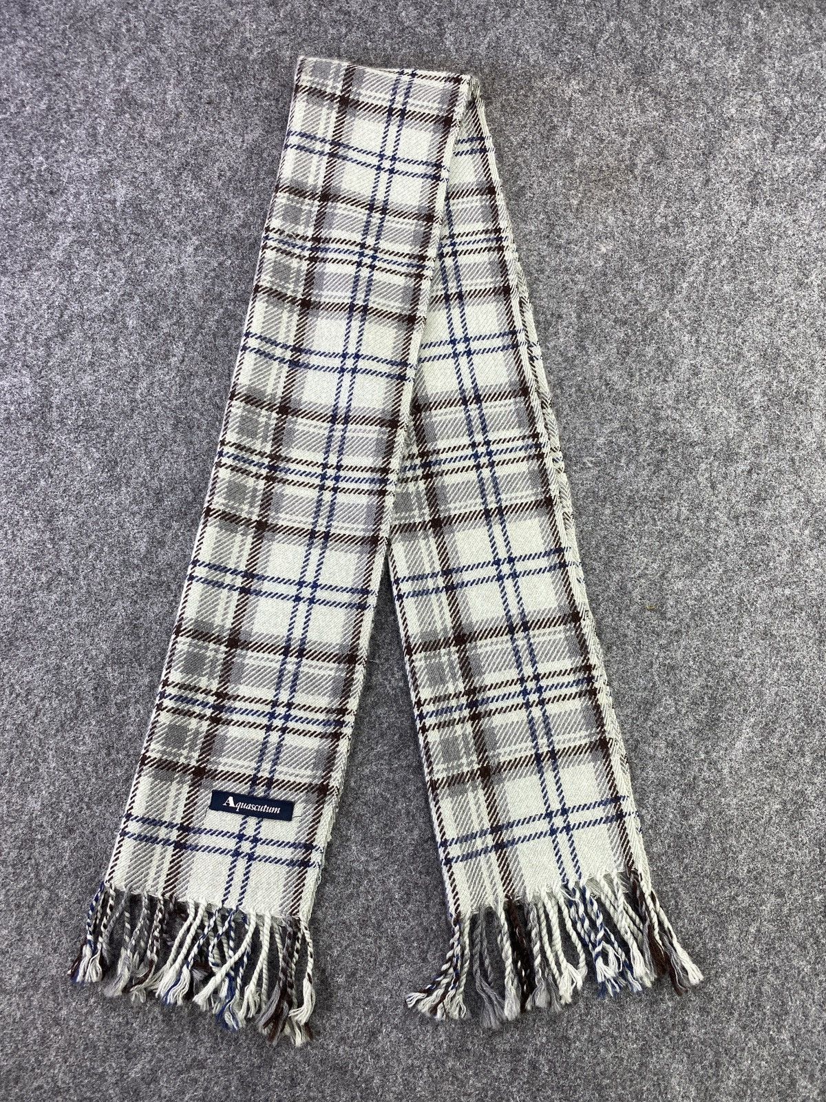 Aquascutum AQUASCUTUM Wool Scarf/Muffler/Neckwear -T150 Size ONE SIZE - 3 Thumbnail