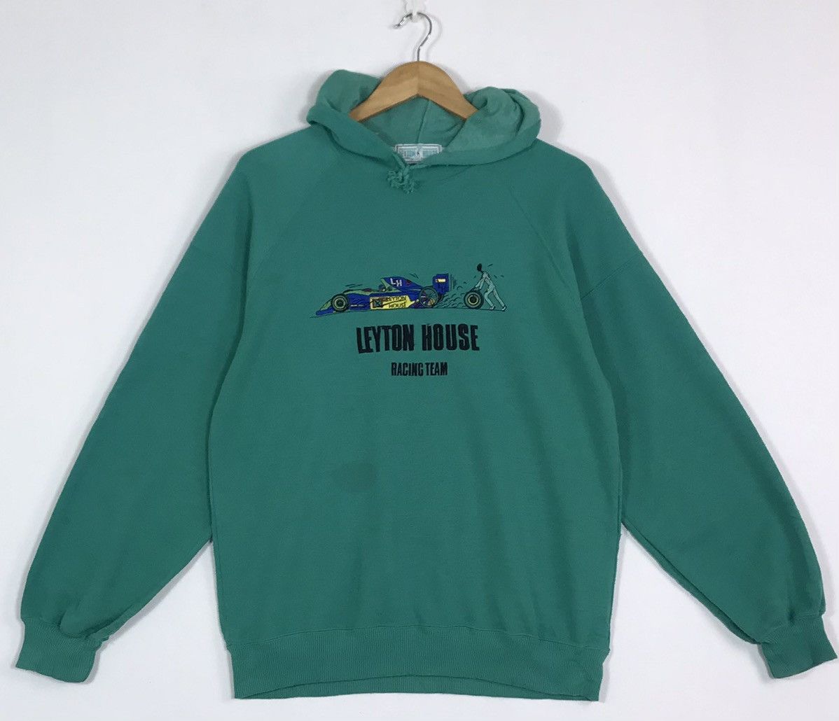 Rare vintage 90 s leyton house racing hoodie