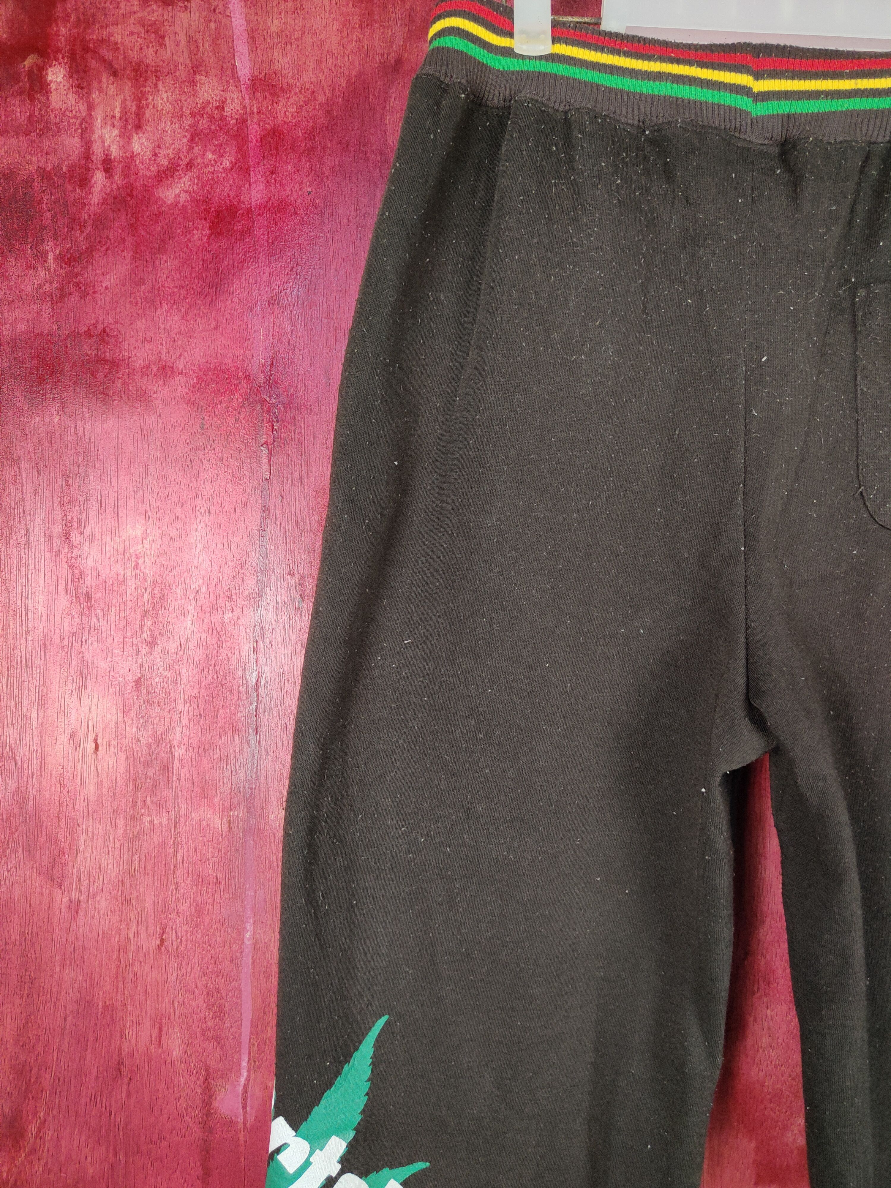 Japanese Brand Comfortable bob marley cannabis weed Gray sweatpants #4961 Size US 28 / EU 44 - 10 Thumbnail