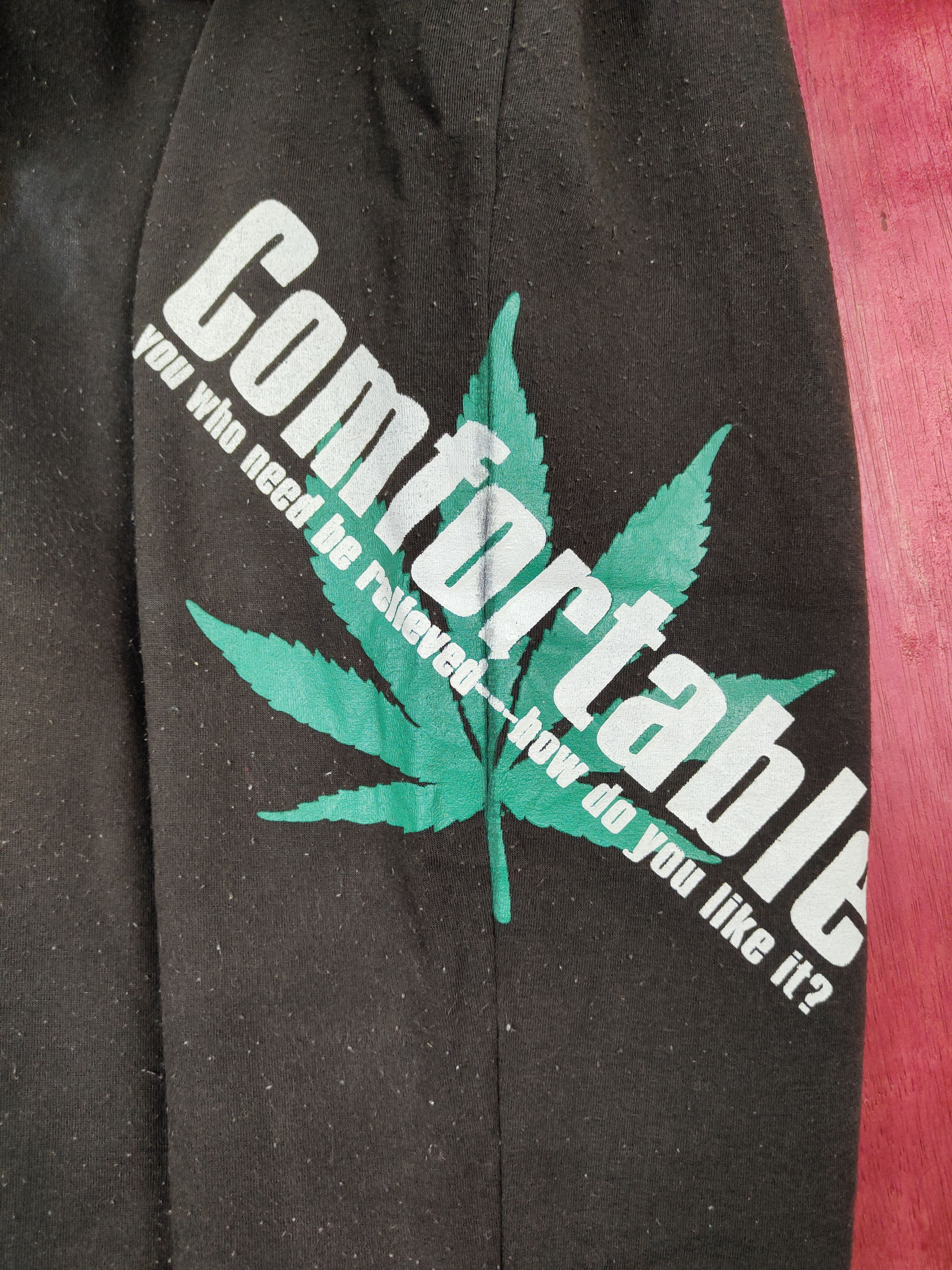 Japanese Brand Comfortable bob marley cannabis weed Gray sweatpants #4961 Size US 28 / EU 44 - 7 Thumbnail