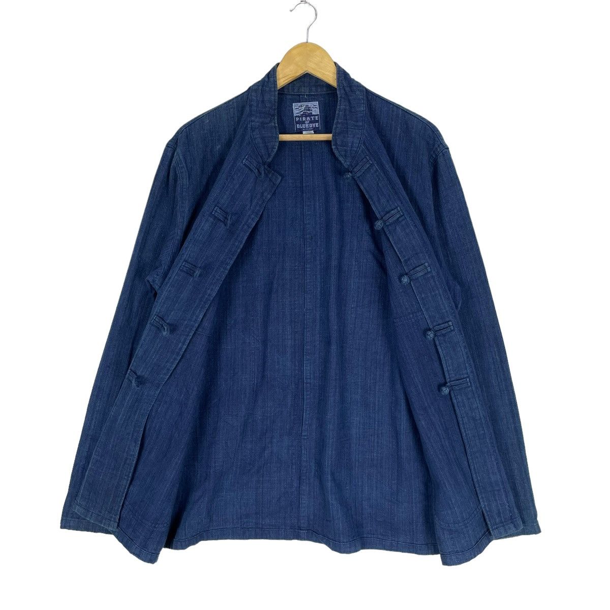 Jelado 🌟JELADO PIRATE OF BLUE DYE STYLE CHINESE JACKET Size US L / EU 52-54 / 3 - 6 Thumbnail