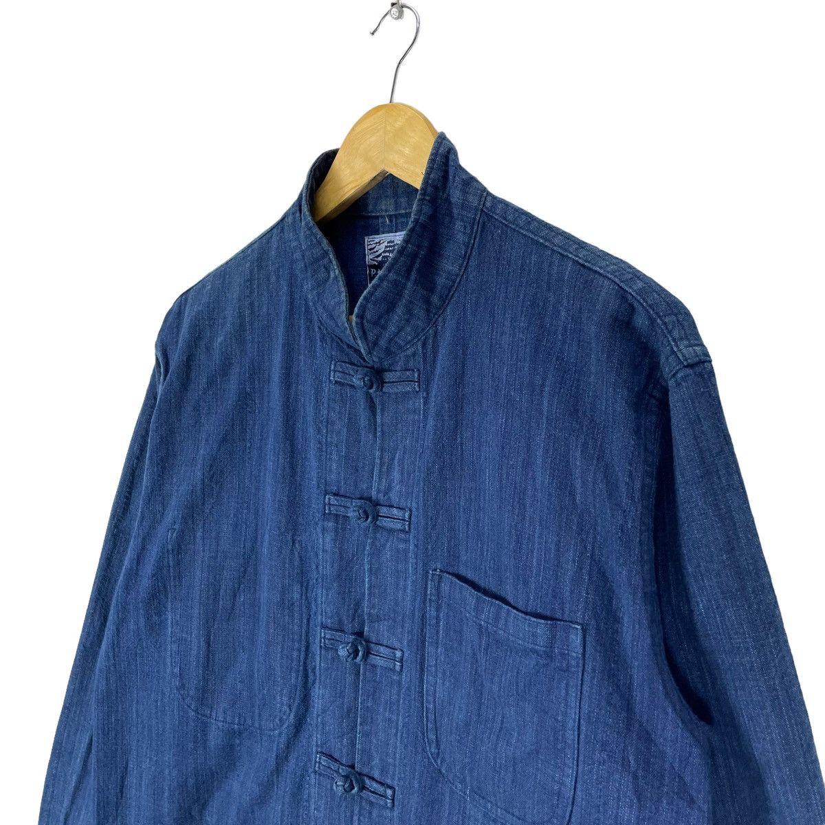 Jelado 🌟JELADO PIRATE OF BLUE DYE STYLE CHINESE JACKET Size US L / EU 52-54 / 3 - 4 Thumbnail