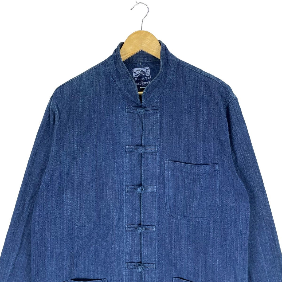 Jelado 🌟JELADO PIRATE OF BLUE DYE STYLE CHINESE JACKET Size US L / EU 52-54 / 3 - 2 Thumbnail