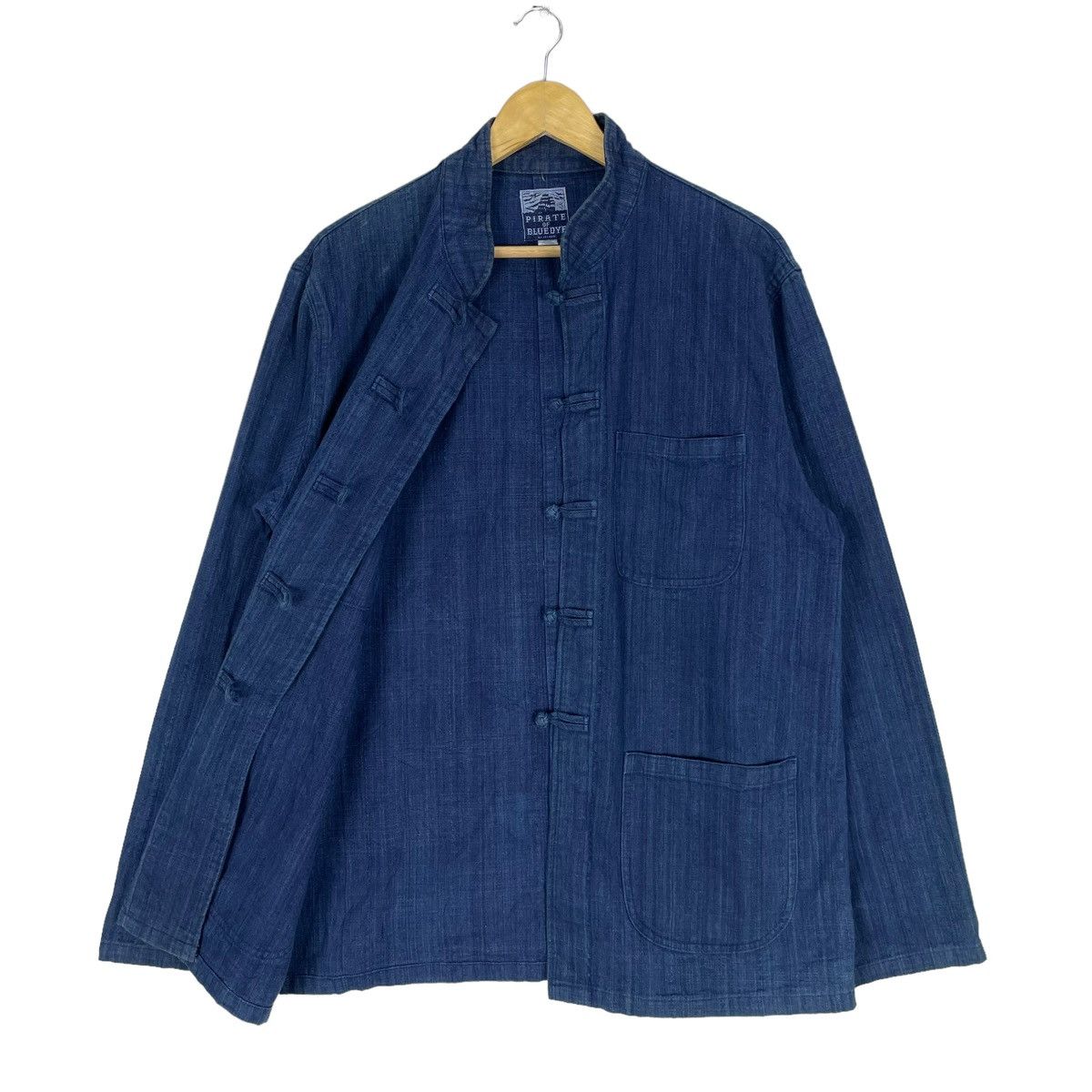 Jelado 🌟JELADO PIRATE OF BLUE DYE STYLE CHINESE JACKET Size US L / EU 52-54 / 3 - 5 Thumbnail