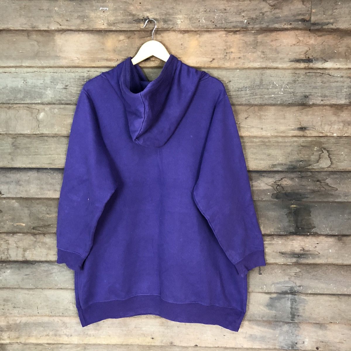 Japanese Brand Alpha Flat Puprle Hoodie long sweatshirt japan #4792 Size US XL / EU 56 / 4 - 10 Thumbnail