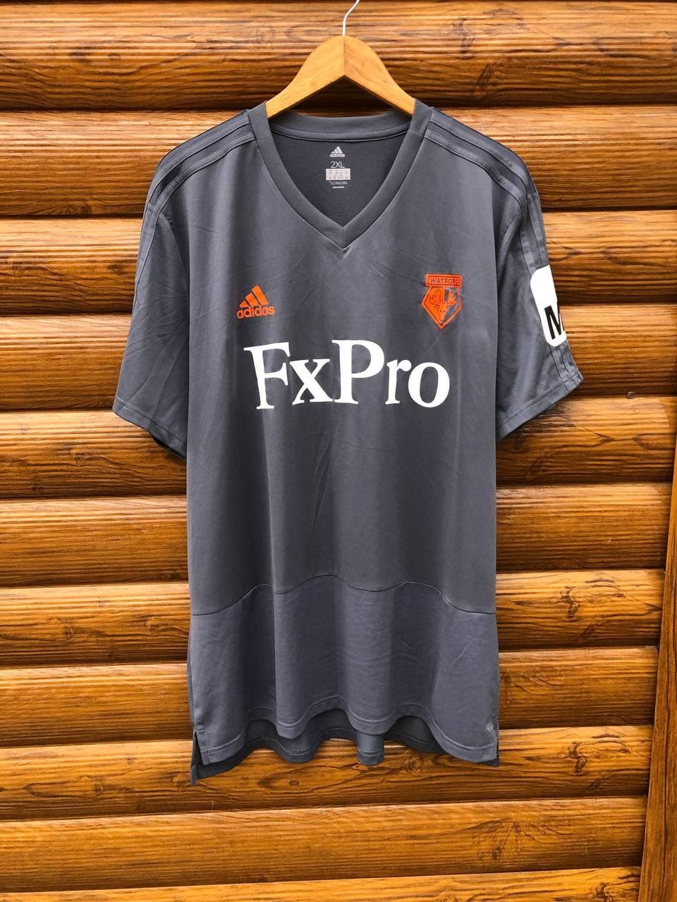 Vintage WATFORD ENGLAND 2017/2018 HOME FOOTBALL SHIRT JERSEY ADIDAS Size US XXL / EU 58 / 5 - 1 Thumbnail