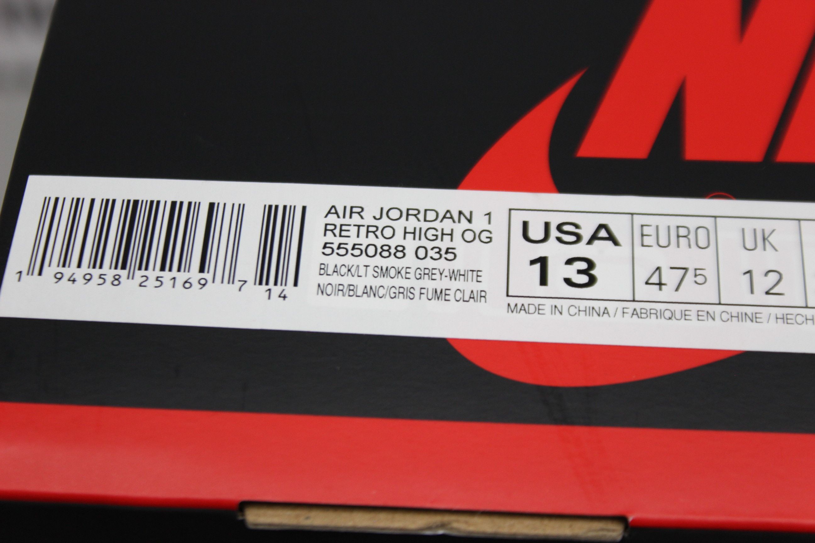 Jordan Brand Air Jordan 1 Retro High OG Shadow Sz 13 Size US 13 / EU 46 - 12 Thumbnail