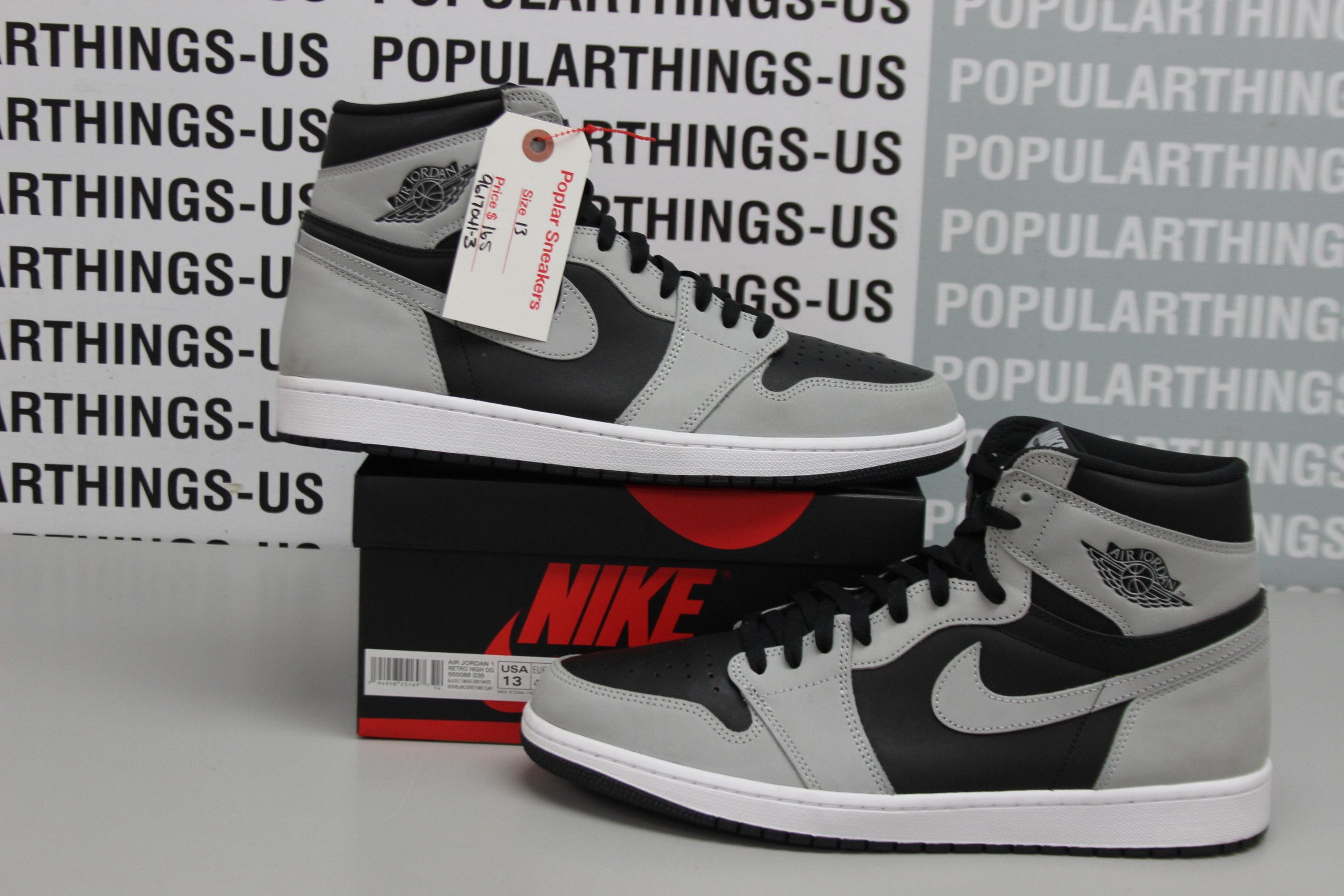 Jordan Brand Air Jordan 1 Retro High OG Shadow Sz 13 Size US 13 / EU 46 - 1 Thumbnail