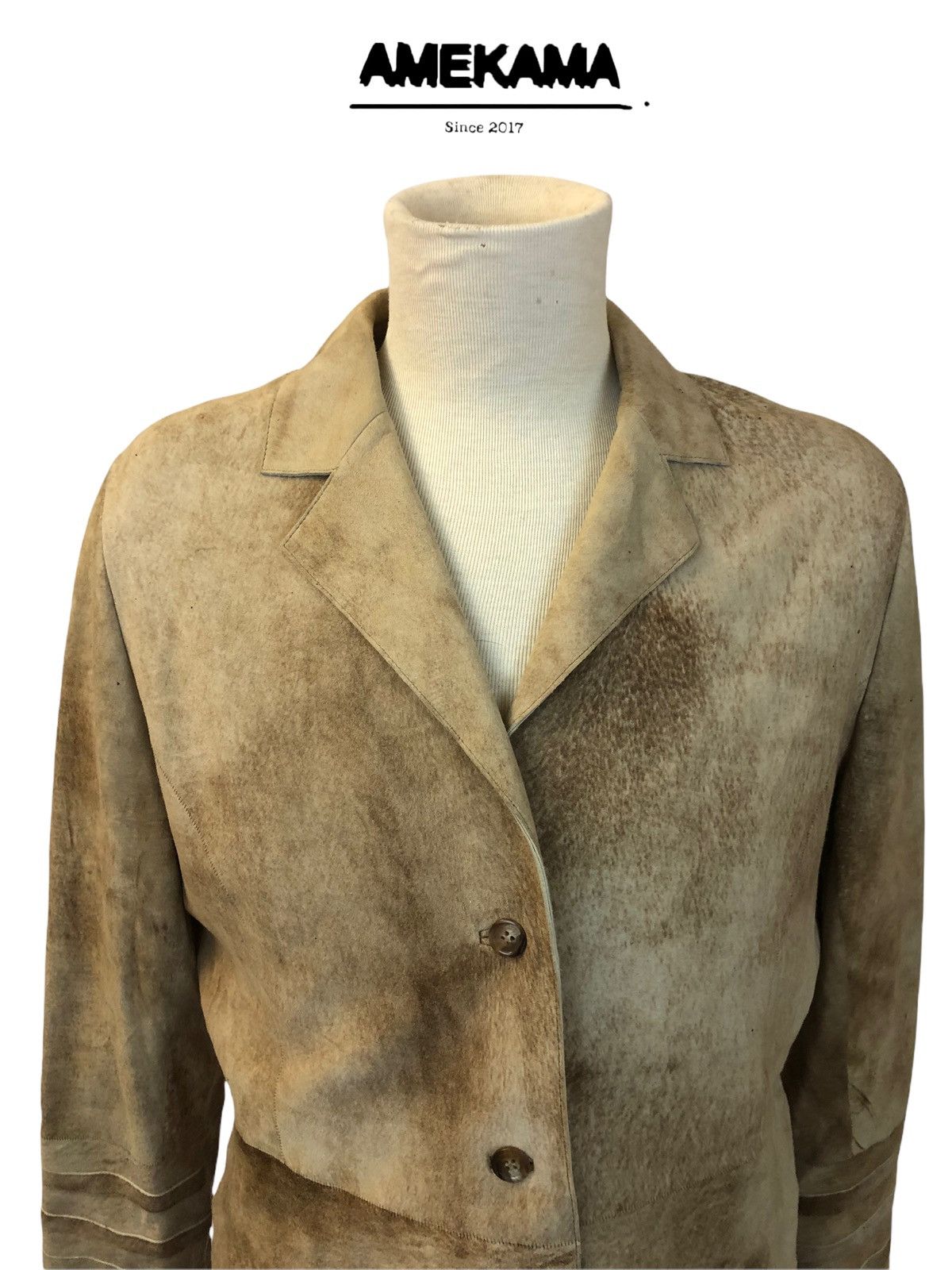 Genuine Leather Luxury Breckenridge Leather Jacket Size US L / EU 52-54 / 3 - 3 Thumbnail