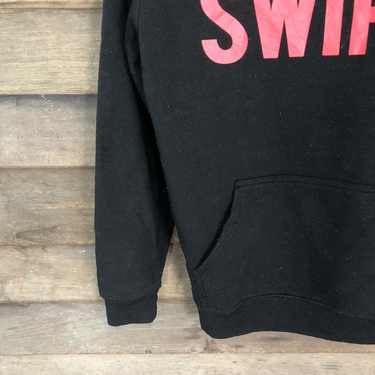 Japanese Brand Great World House Swipe Black Hoodie sweatshirt #4773 Size M / US 6-8 / IT 42-44 - 4 Thumbnail