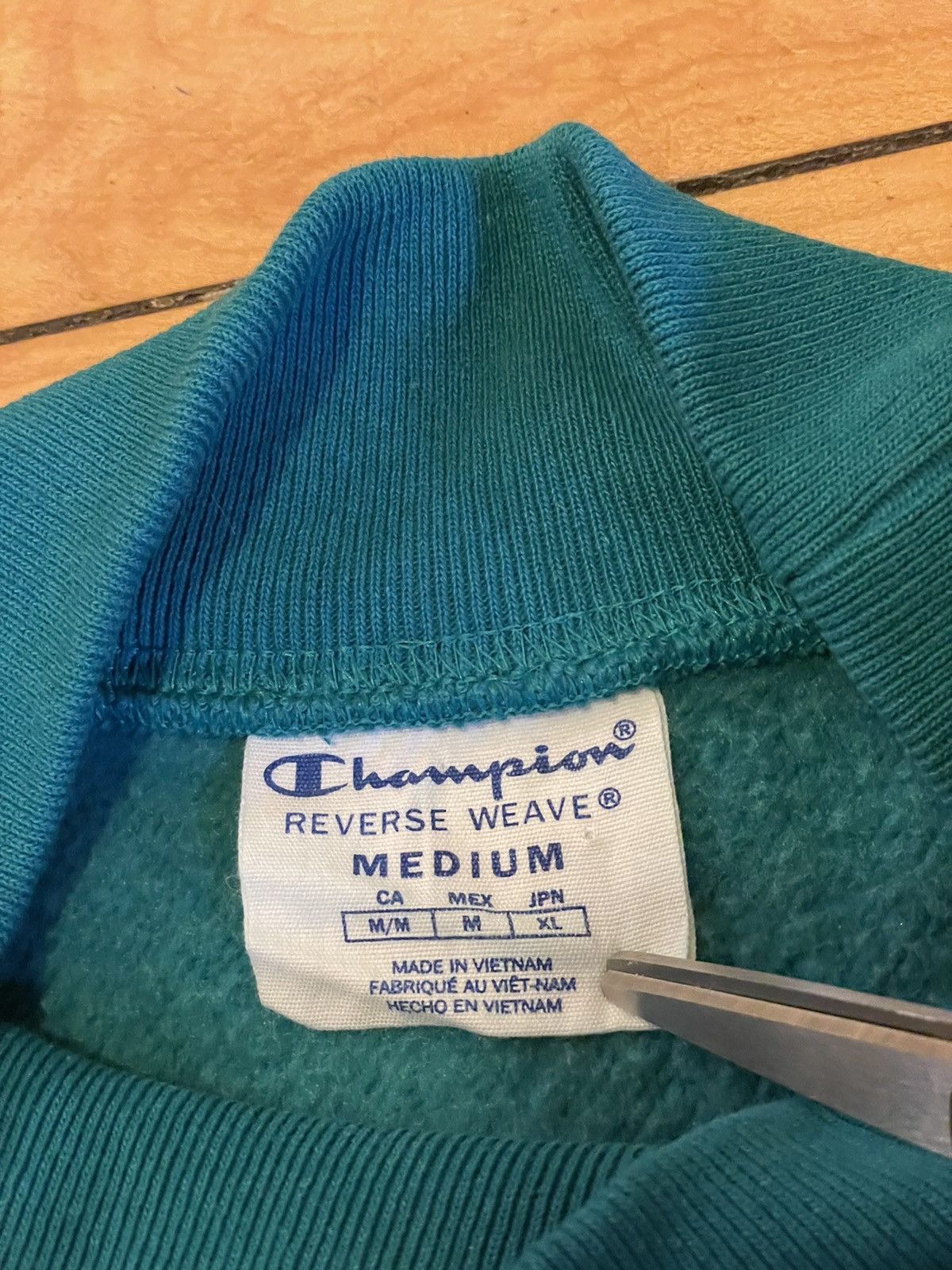 Champion Vintage Y2K Champion Reverse Weave Mock Turtleneck Pulover M Size US M / EU 48-50 / 2 - 6 Thumbnail