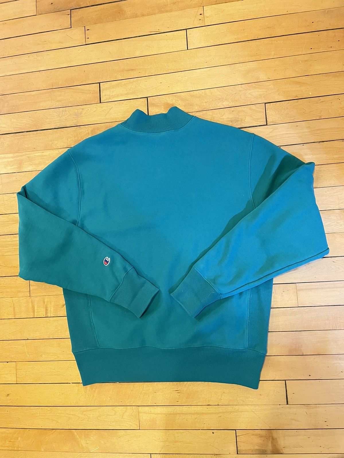 Champion Vintage Y2K Champion Reverse Weave Mock Turtleneck Pulover M Size US M / EU 48-50 / 2 - 5 Thumbnail