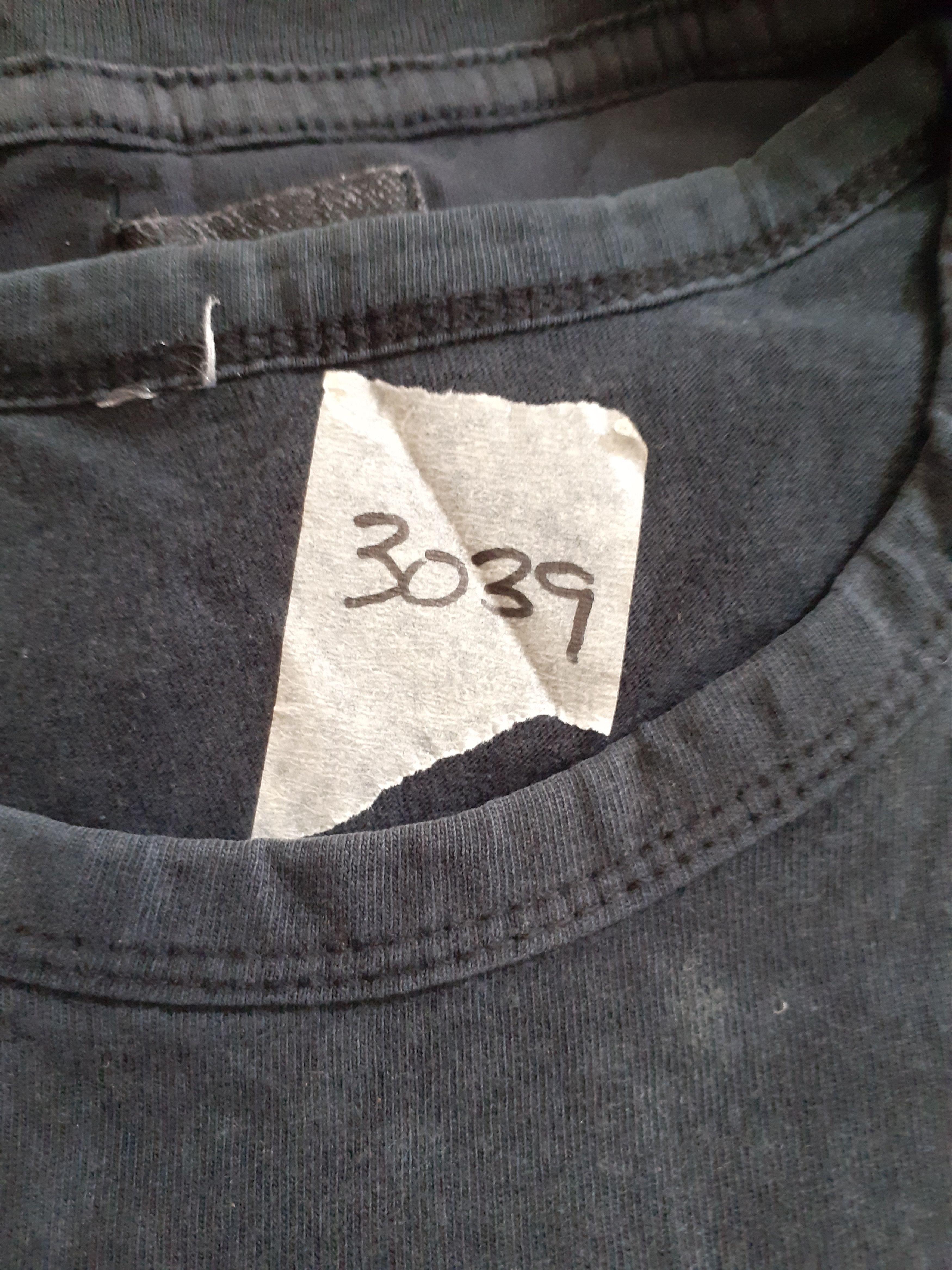 Japanese Brand Everyday (Day) black Tshirt#3039 Size US S / EU 44-46 / 1 - 9 Thumbnail