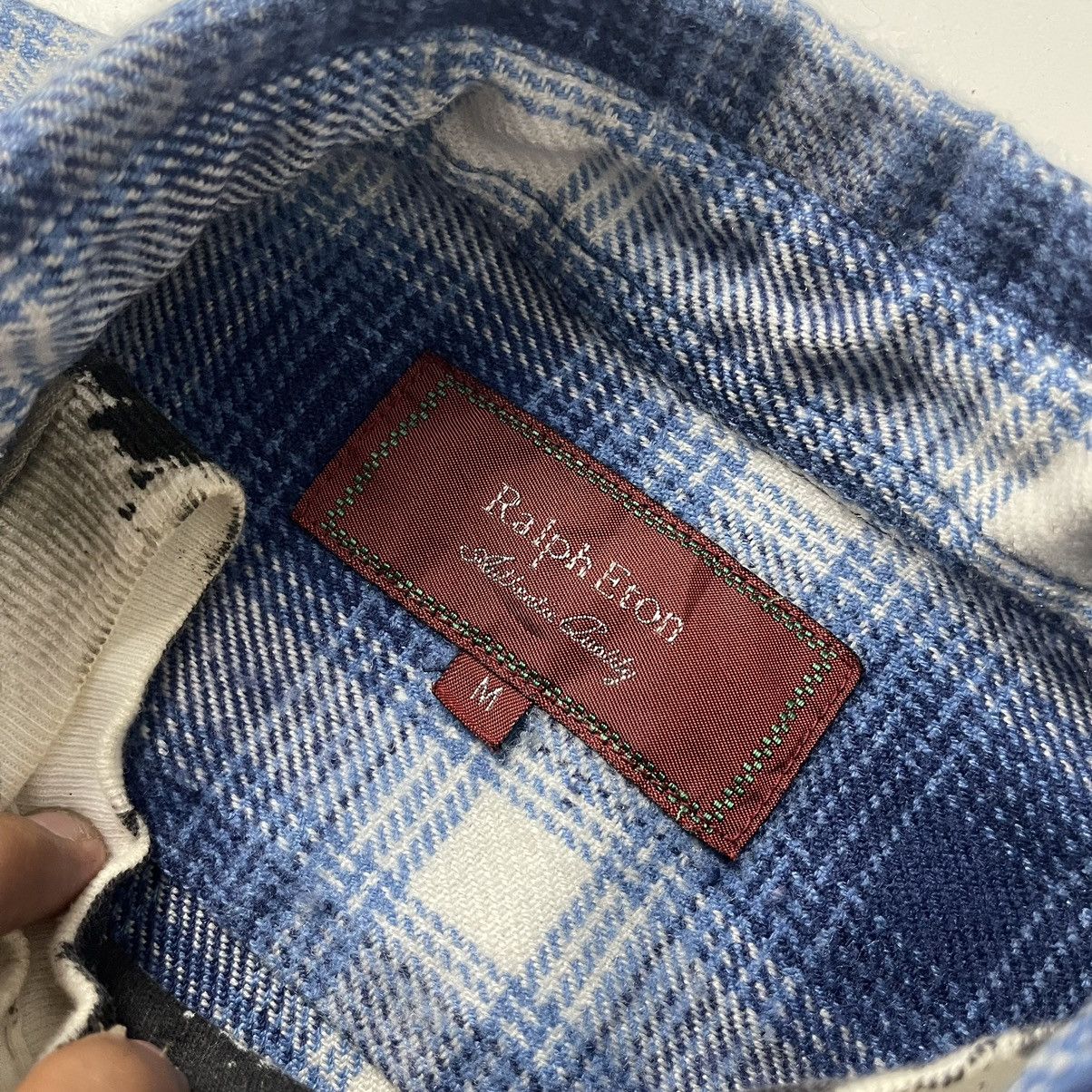 Vintage FLANEL SHIRT VETERANO GRUNGE STYLE KURT COBAIN Size US M / EU 48-50 / 2 - 4 Thumbnail