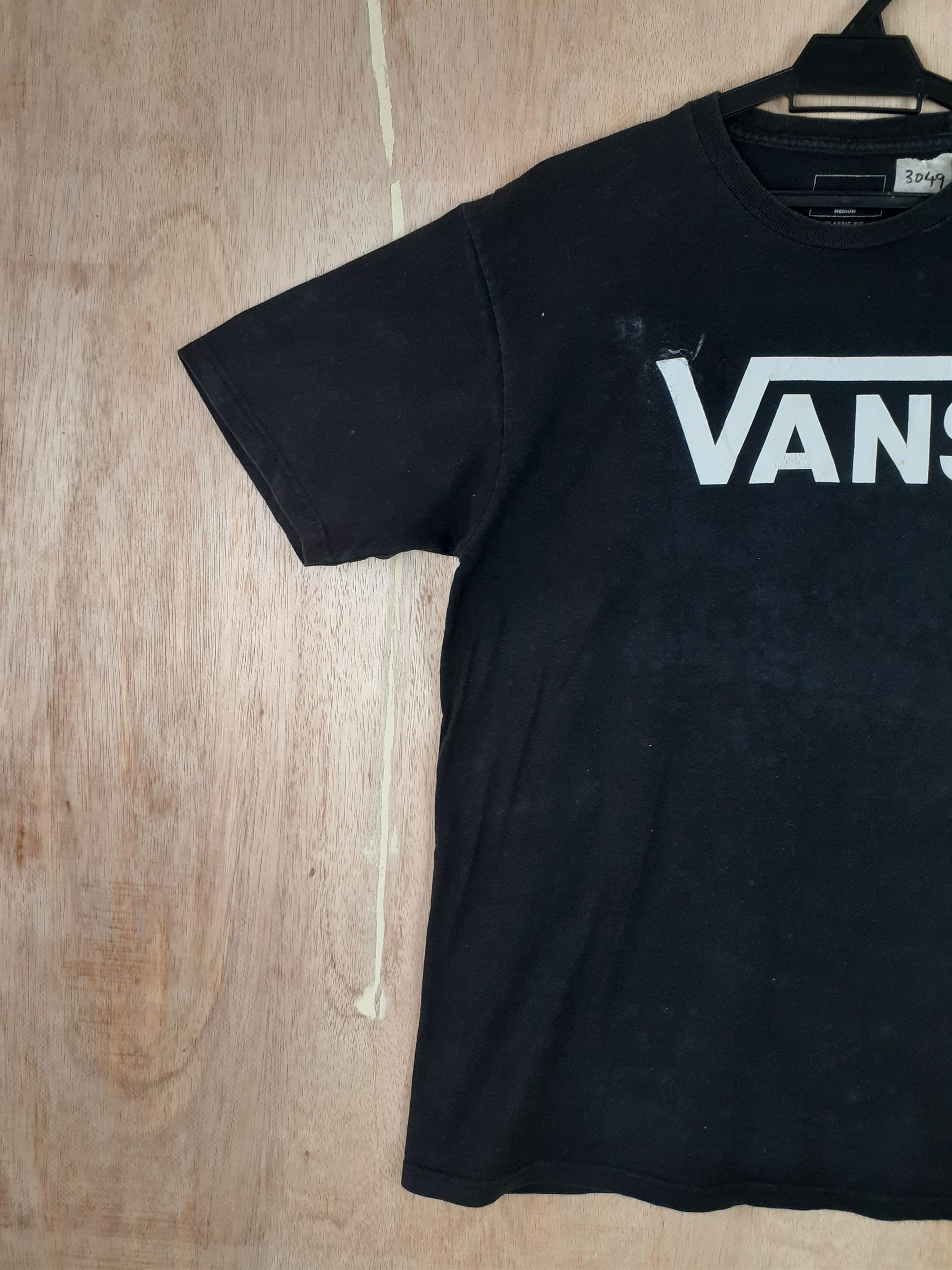 Japanese Brand × Vans Vans black Tshirt #3049 Size US M / EU 48-50 / 2 - 2 Thumbnail