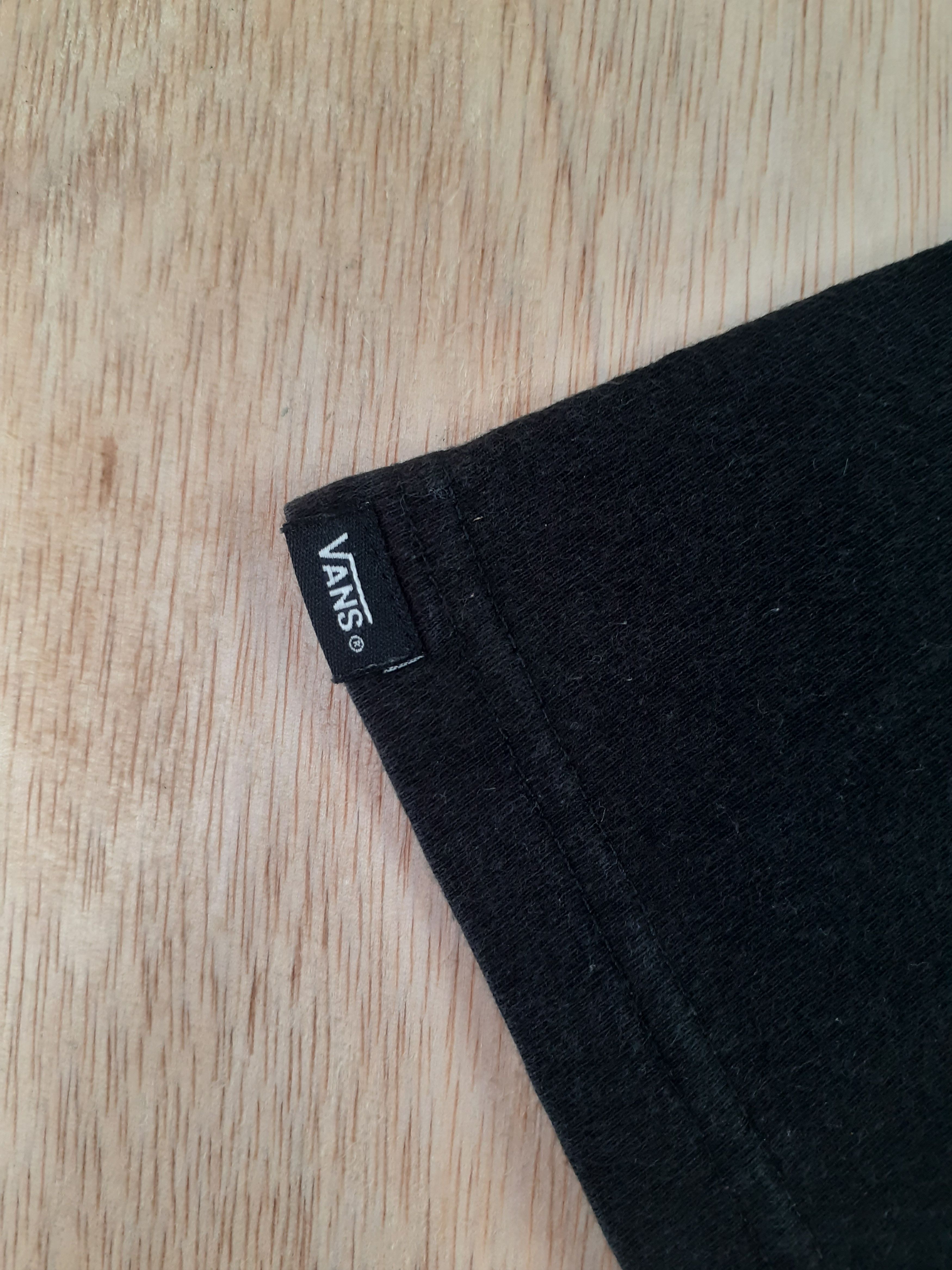 Japanese Brand × Vans Vans black Tshirt #3049 Size US M / EU 48-50 / 2 - 5 Thumbnail