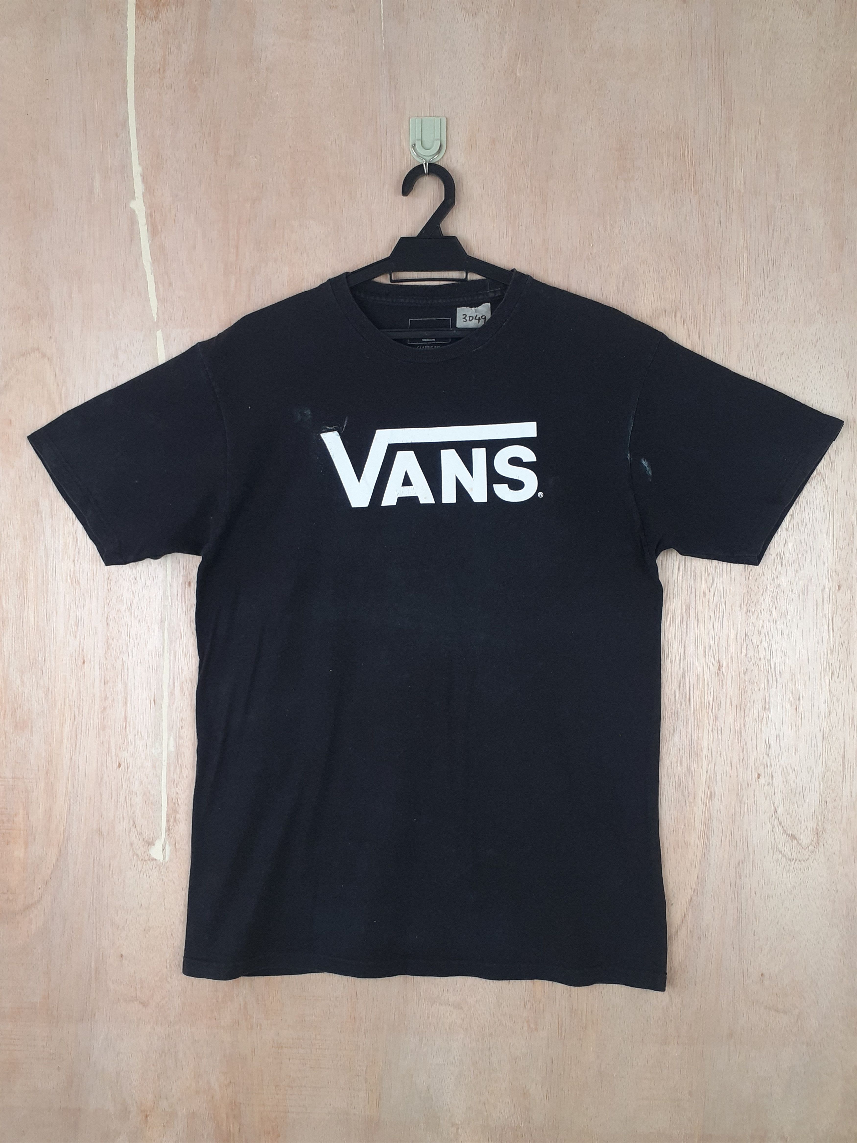 Japanese Brand × Vans Vans black Tshirt #3049 Size US M / EU 48-50 / 2 - 1 Thumbnail