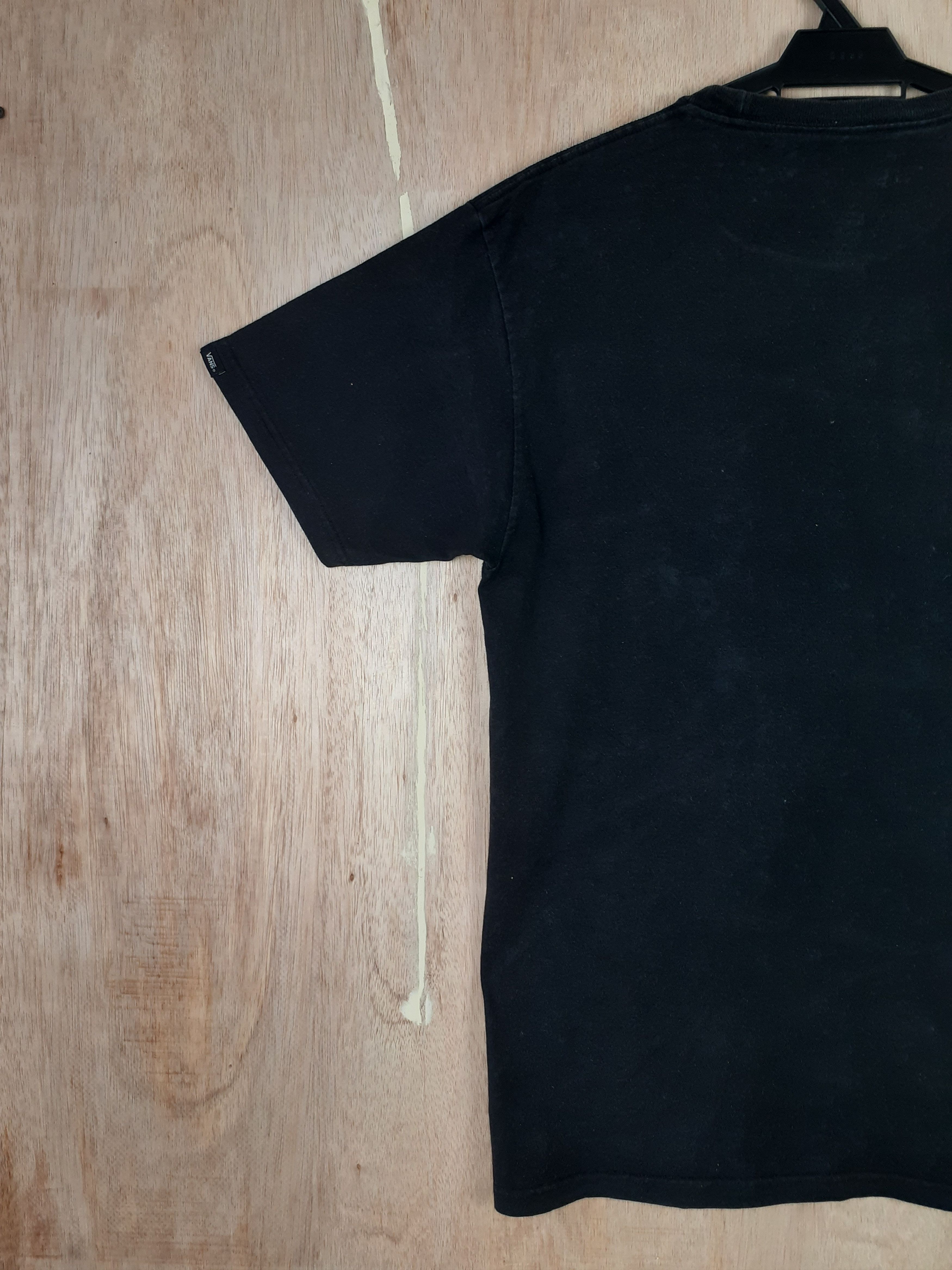 Japanese Brand × Vans Vans black Tshirt #3049 Size US M / EU 48-50 / 2 - 6 Thumbnail