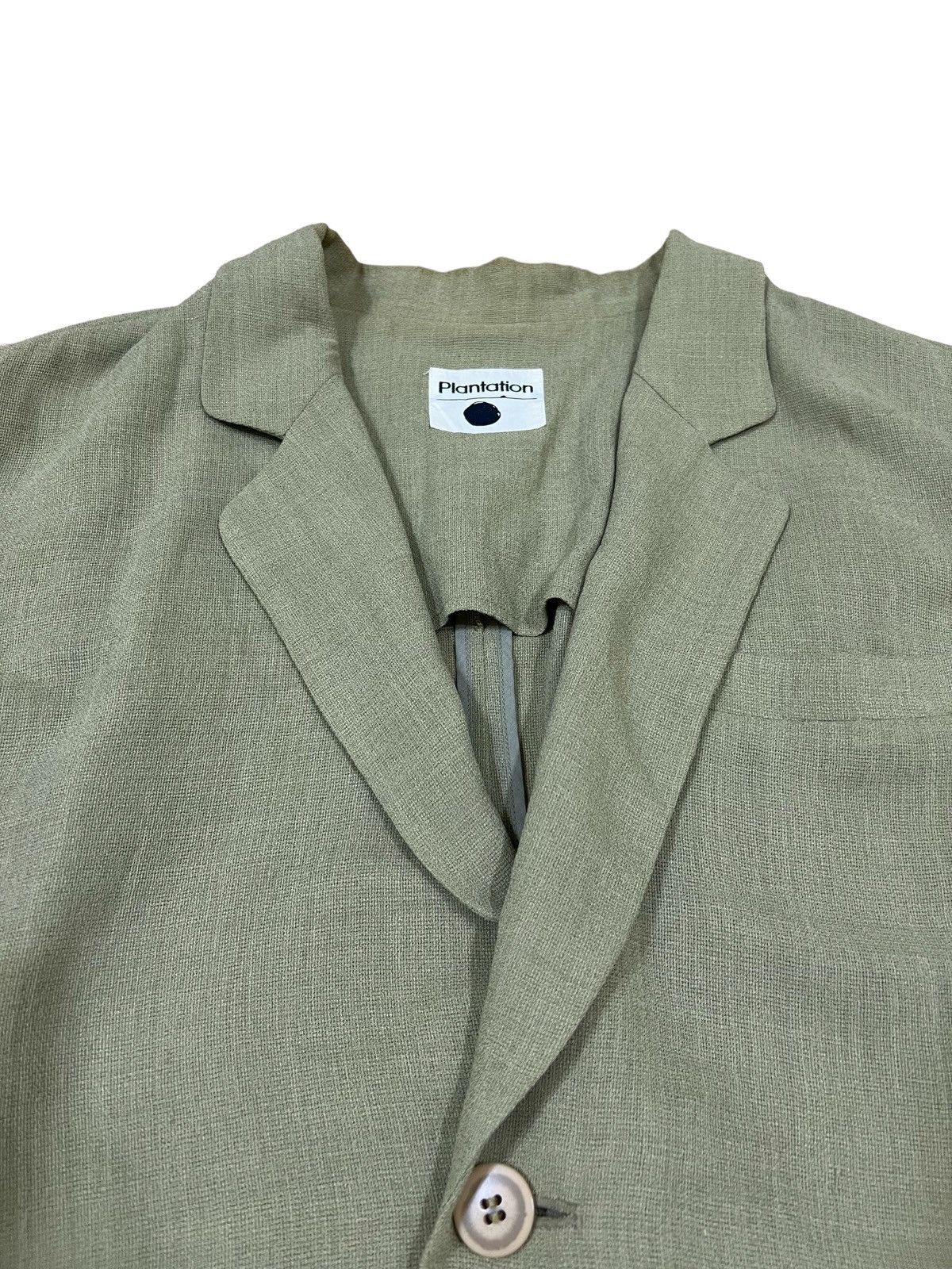 Issey Miyake × Vintage 1980s Issey Miyake Plantation Hairy Wool Minimal Jacket Size US M / EU 48-50 / 2 - 3 Thumbnail