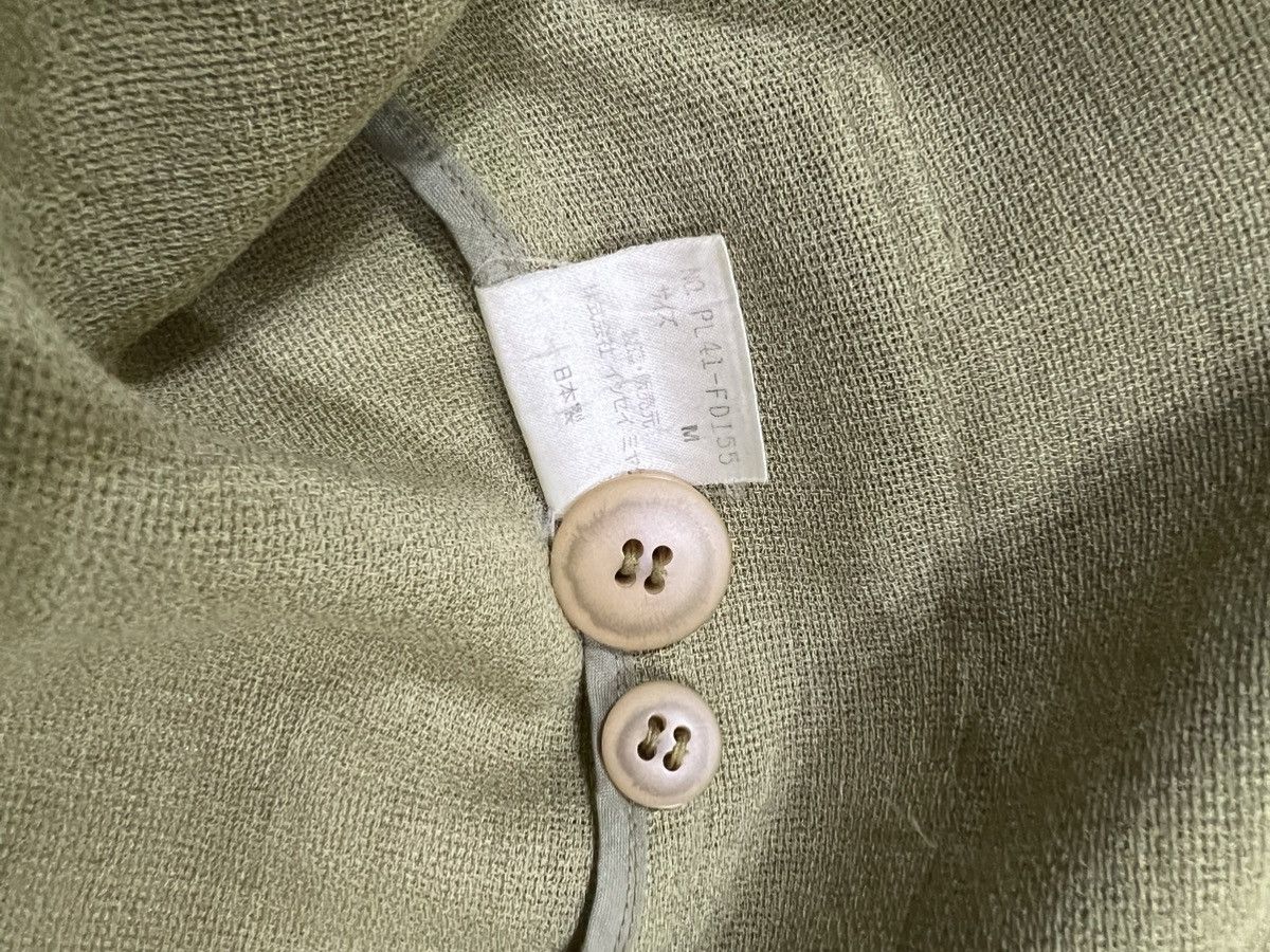 Issey Miyake × Vintage 1980s Issey Miyake Plantation Hairy Wool Minimal Jacket Size US M / EU 48-50 / 2 - 8 Thumbnail