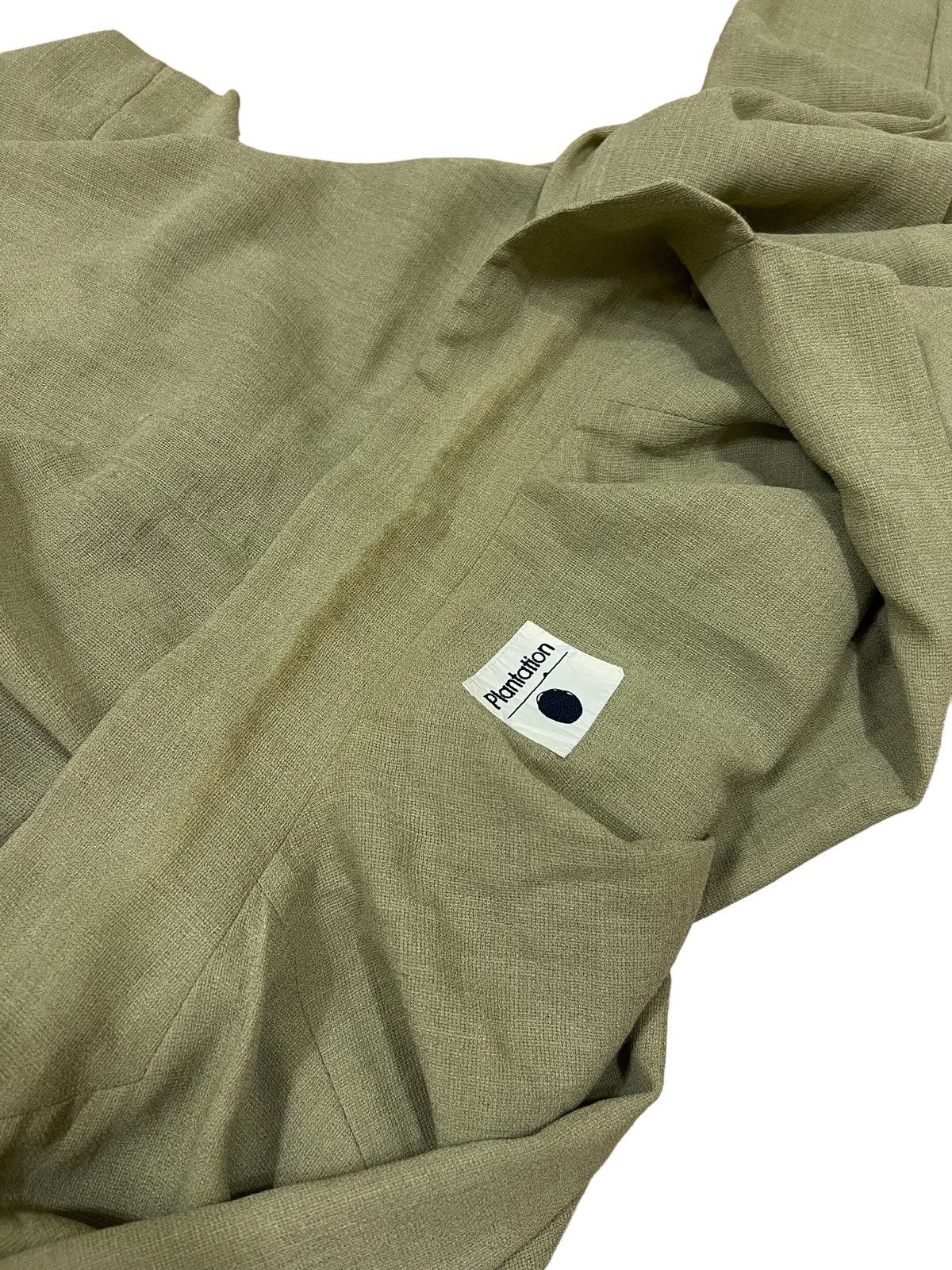 Issey Miyake × Vintage 1980s Issey Miyake Plantation Hairy Wool Minimal Jacket Size US M / EU 48-50 / 2 - 6 Thumbnail